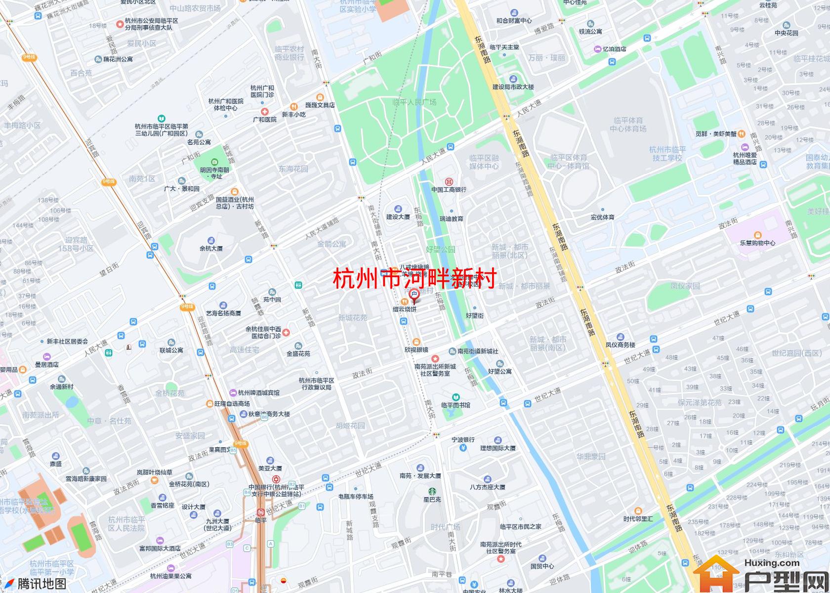 河畔新村小区 - 户型网