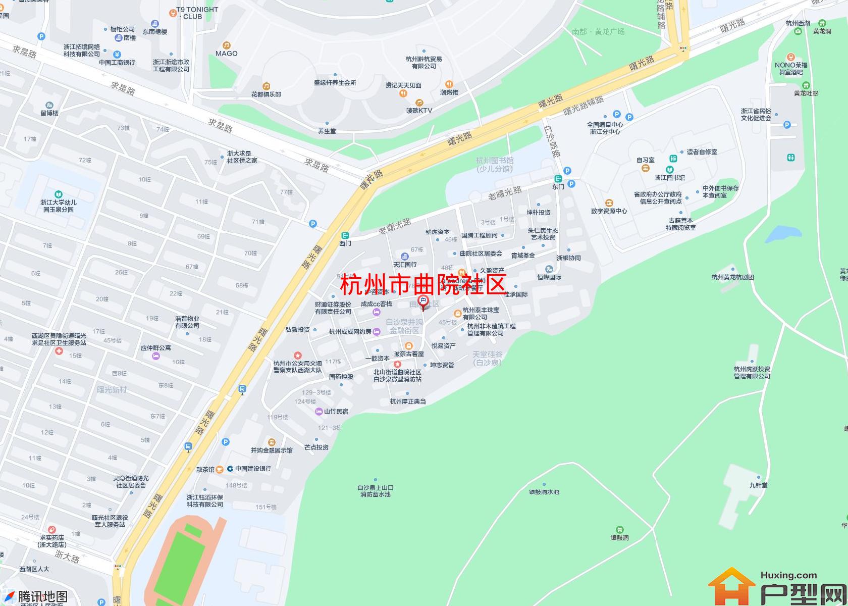 曲院社区小区 - 户型网