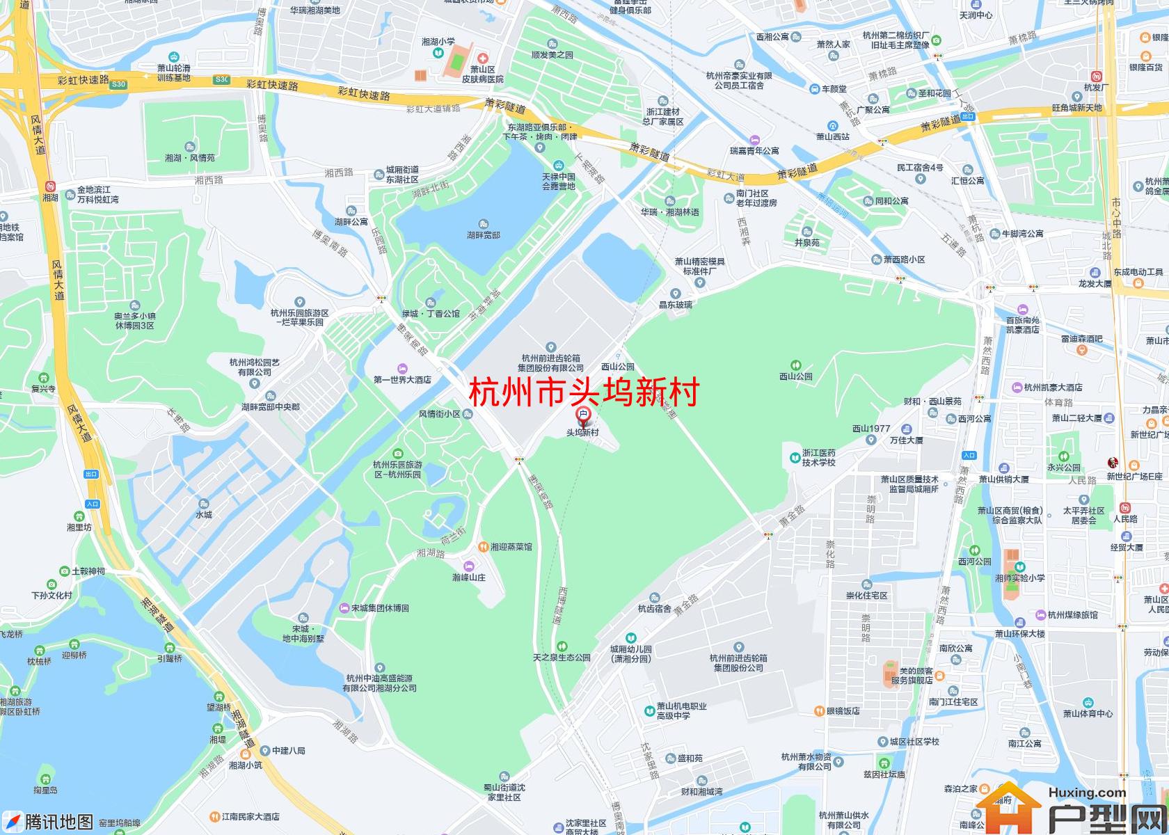 头坞新村小区 - 户型网