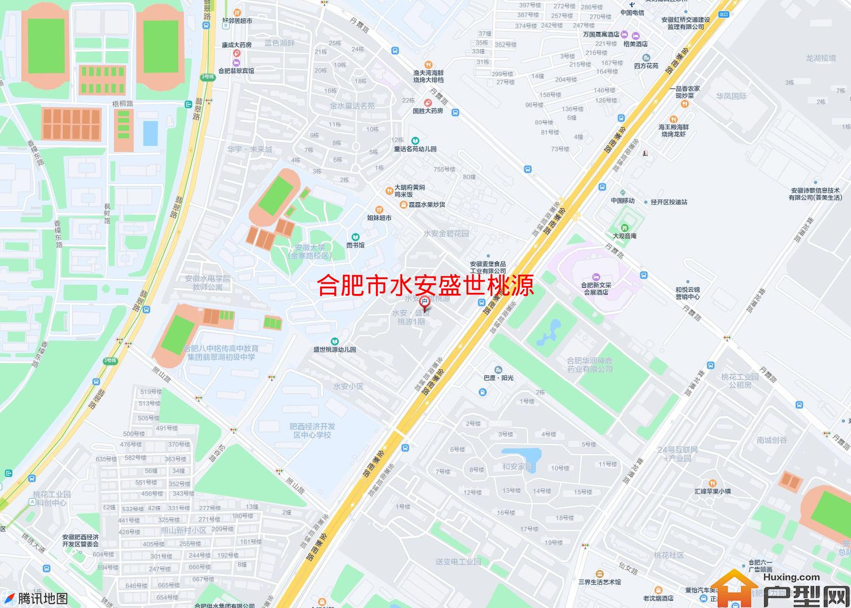 水安盛世桃源小区 - 户型网