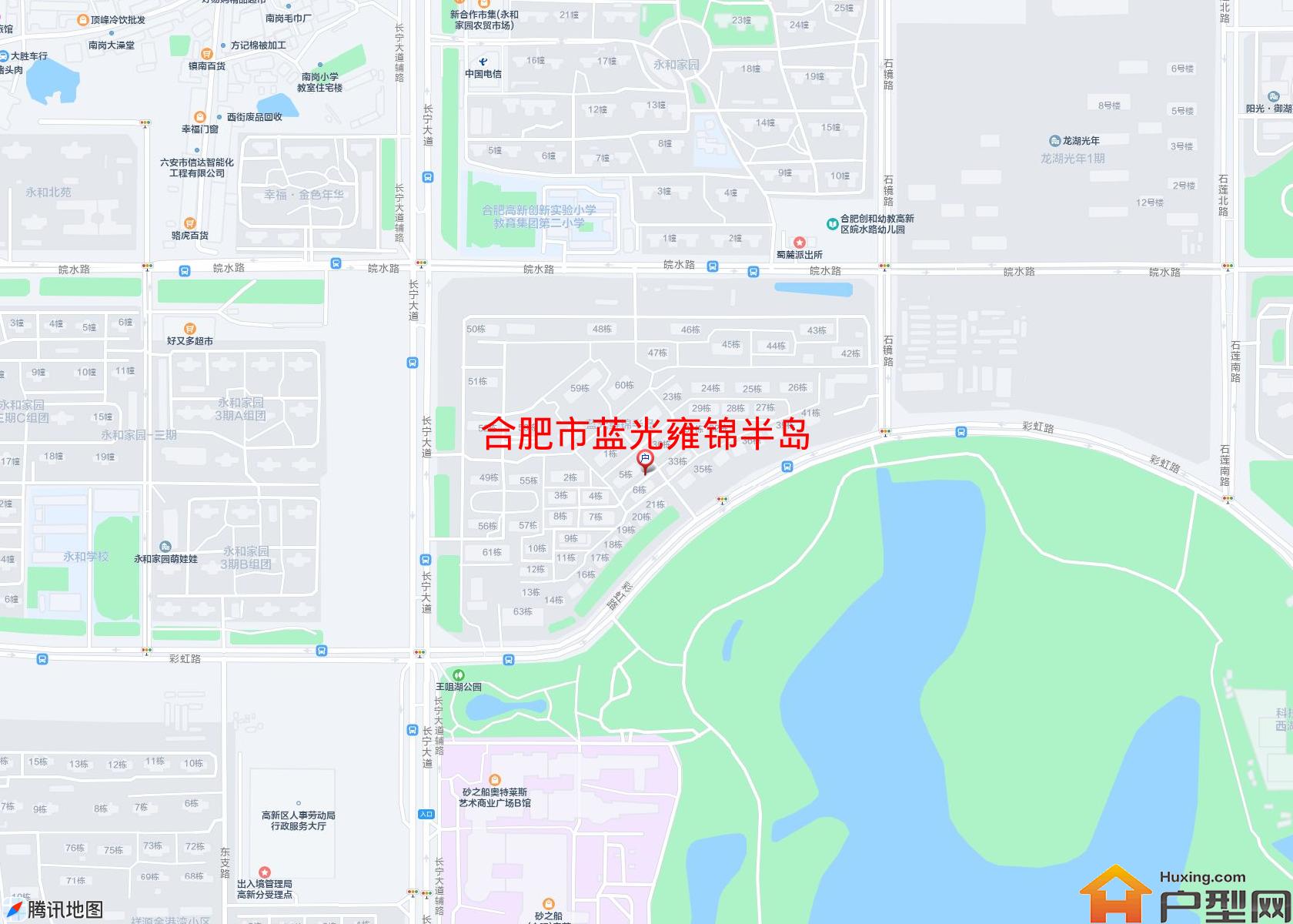 蓝光雍锦半岛小区 - 户型网