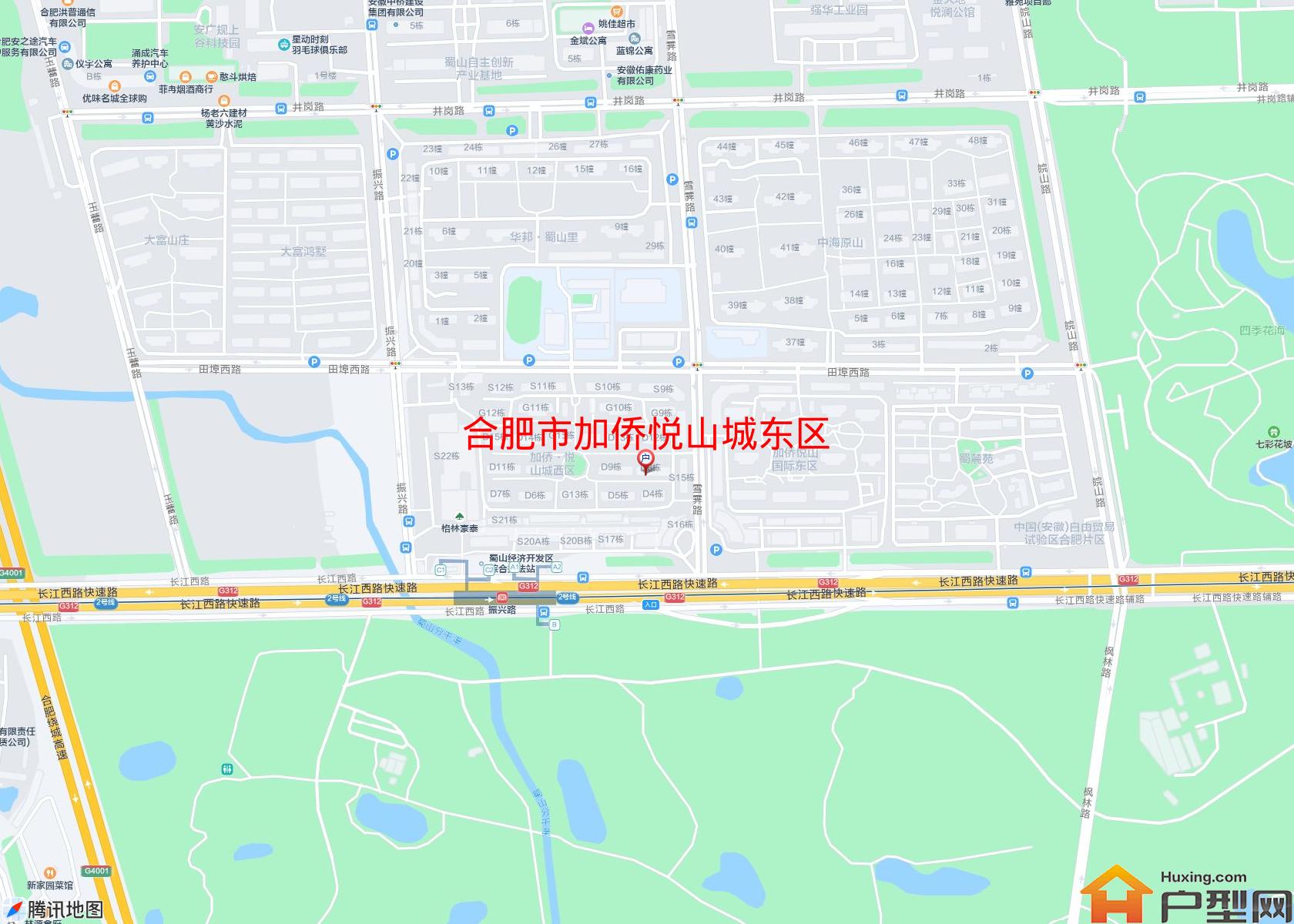 加侨悦山城东区小区 - 户型网