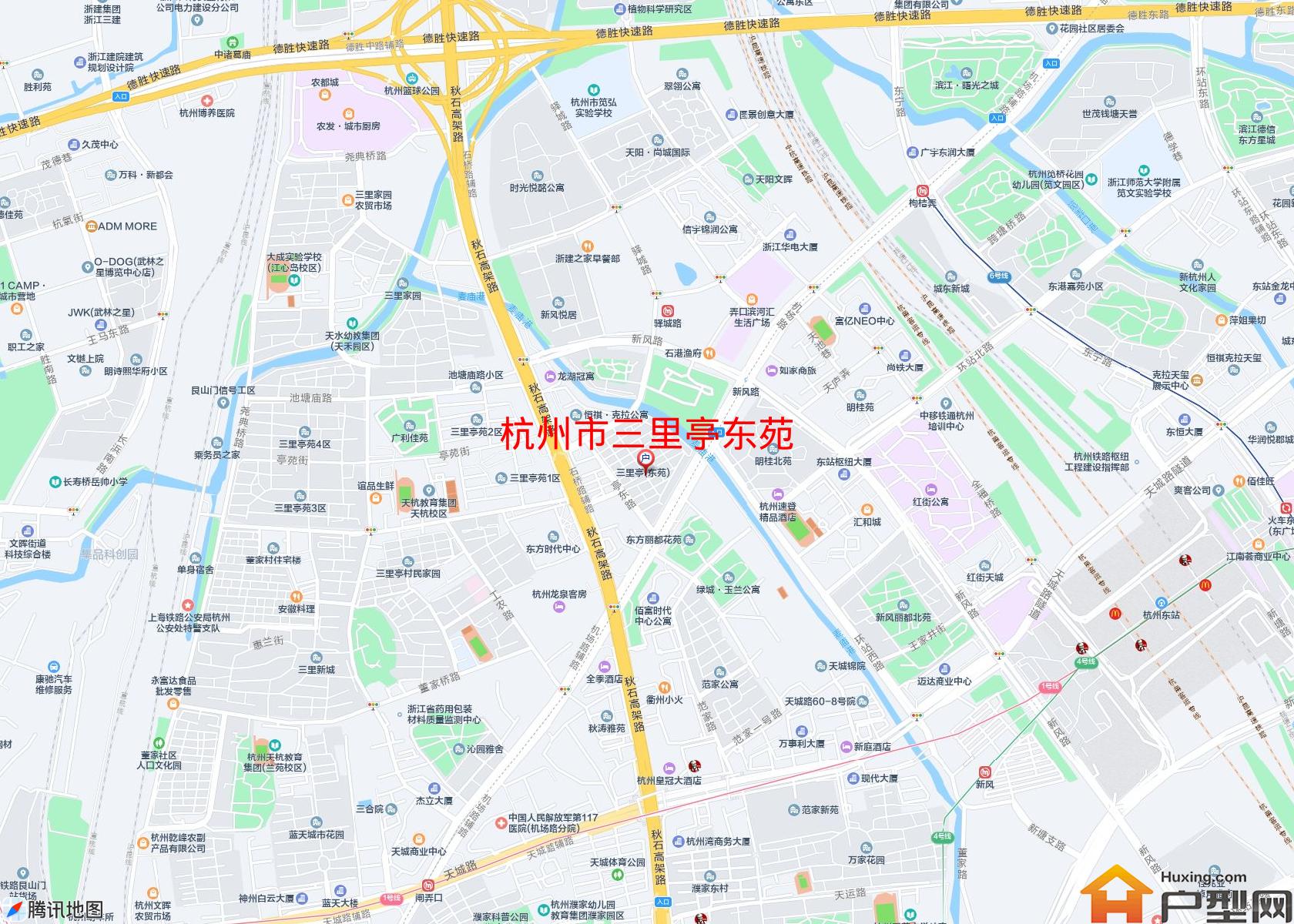 三里亭东苑小区 - 户型网