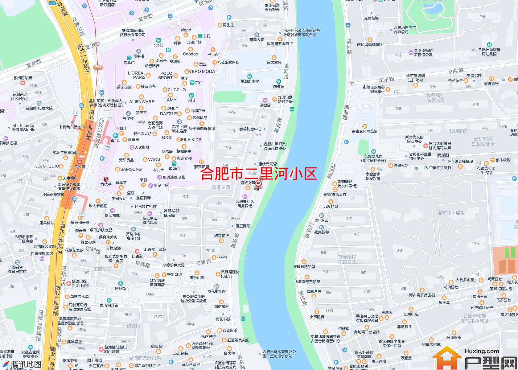 二里河小区小区 - 户型网