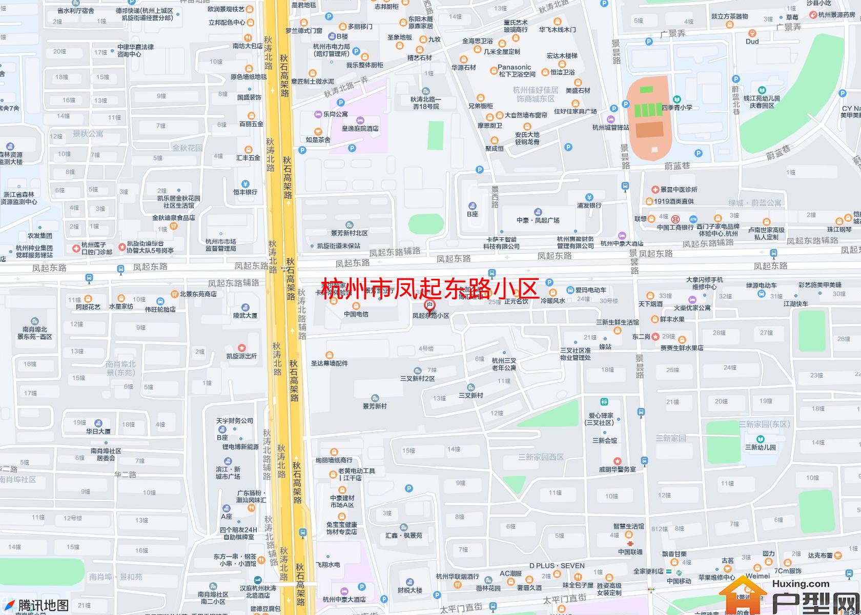 凤起东路小区小区 - 户型网