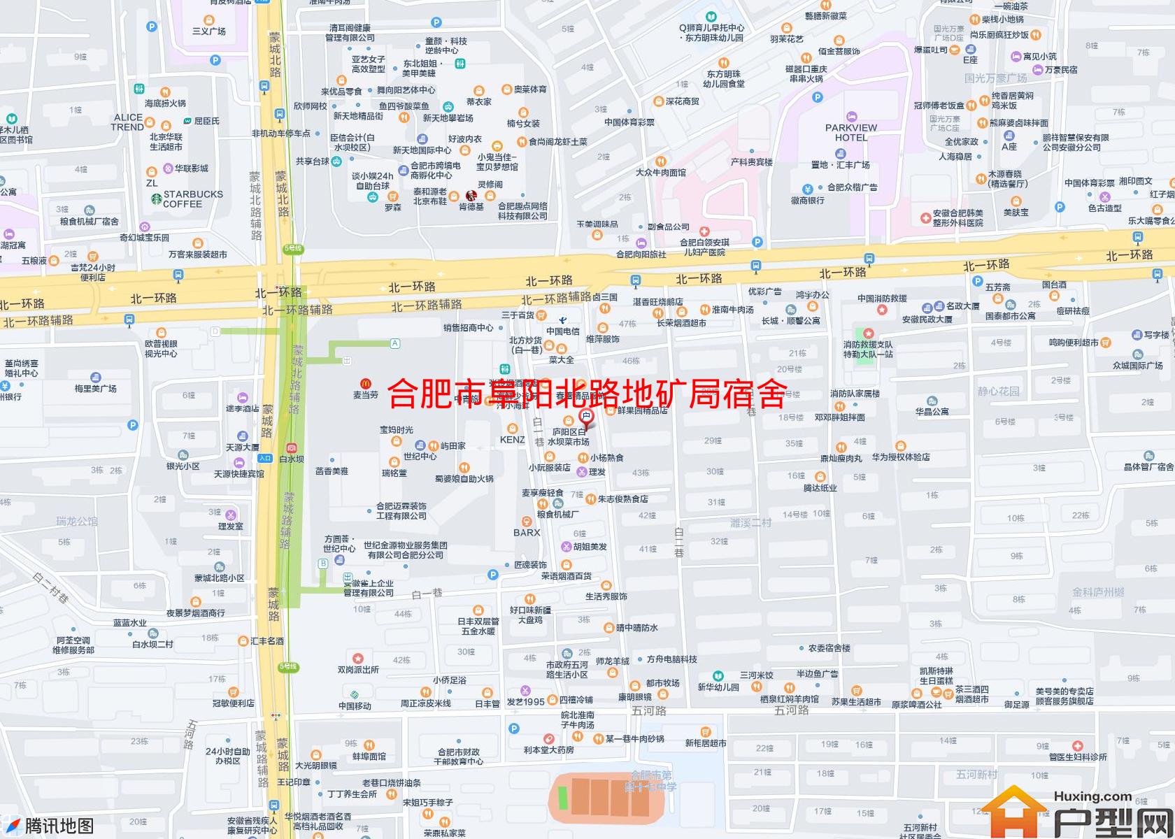 阜阳北路地矿局宿舍小区 - 户型网