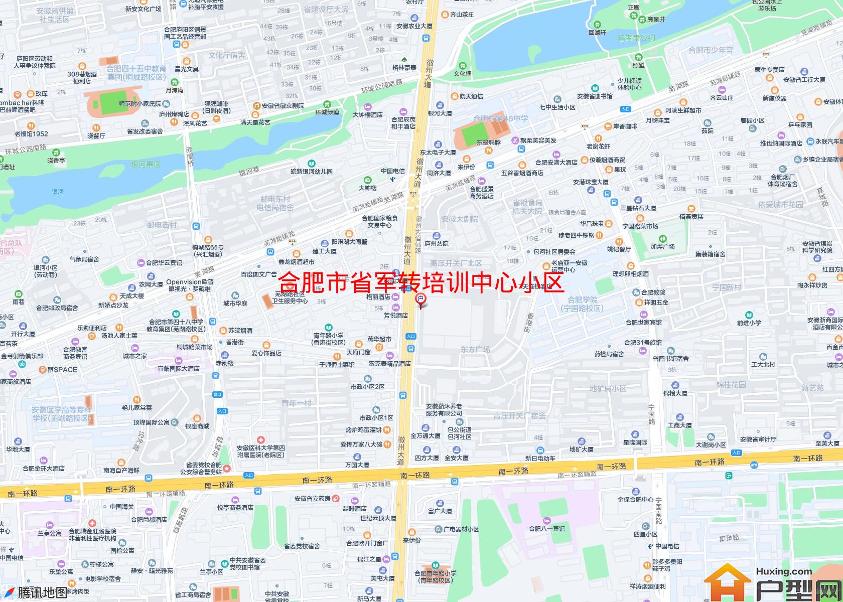 省军转培训中心小区小区 - 户型网