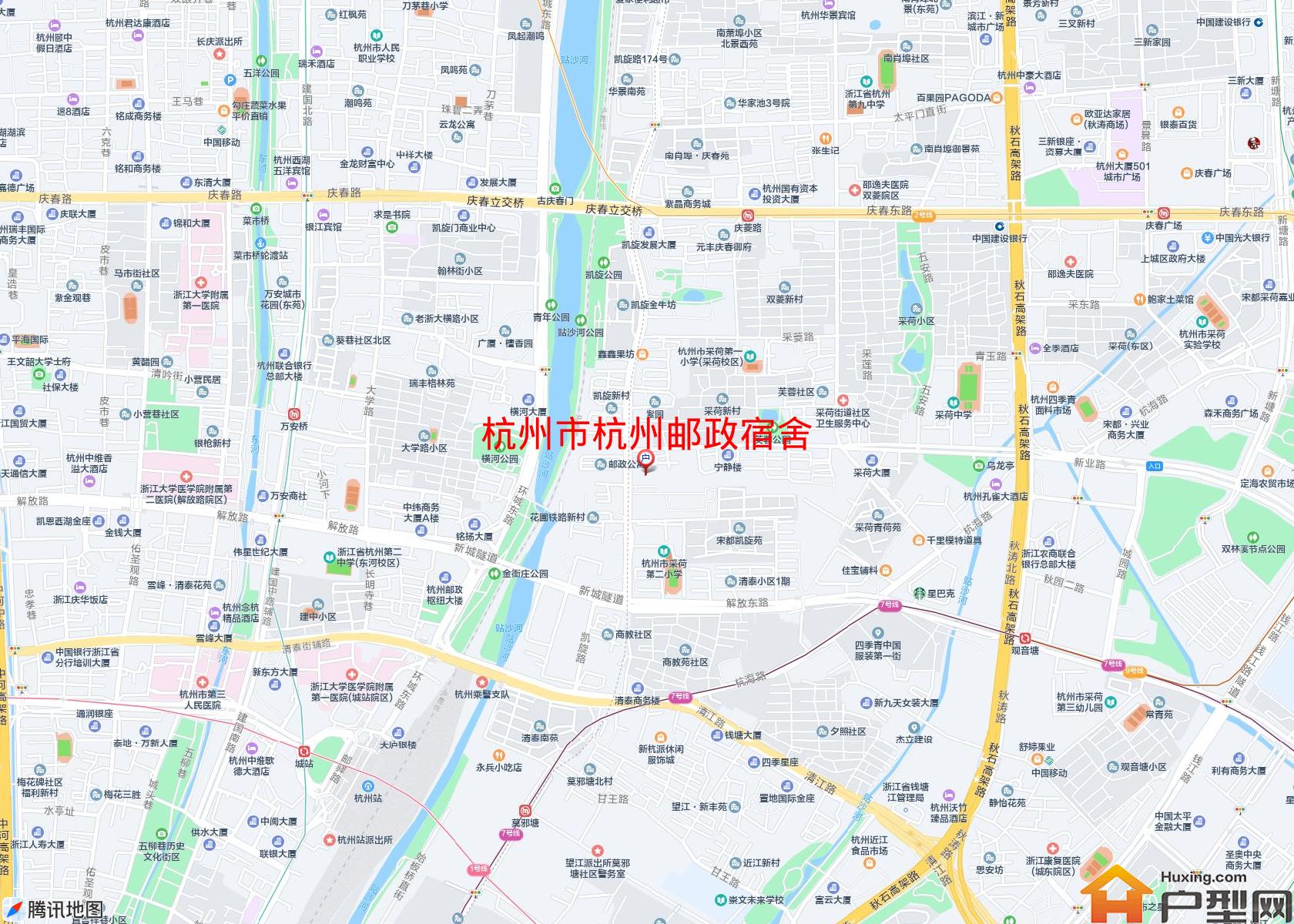 杭州邮政宿舍小区 - 户型网