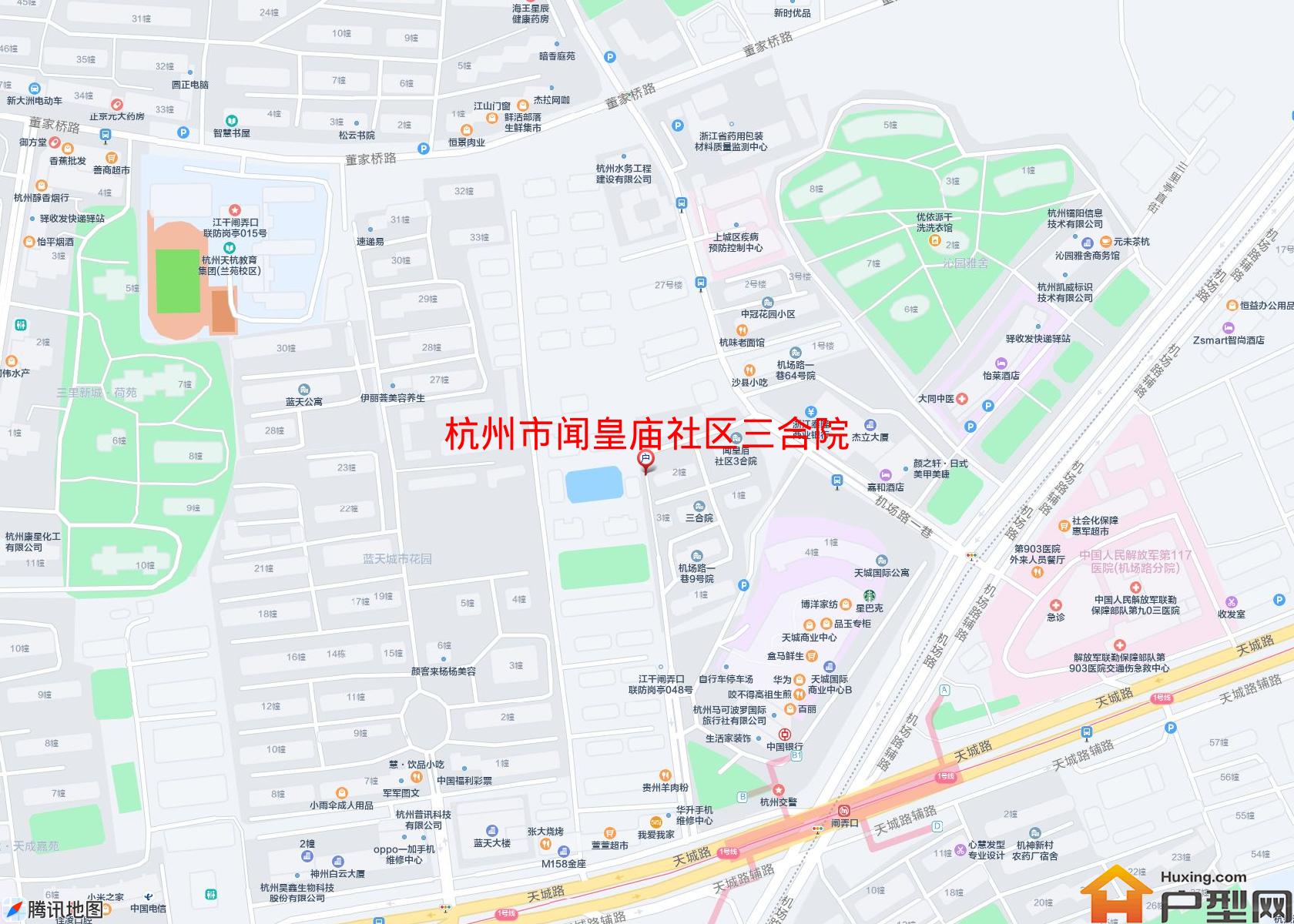 闻皇庙社区三合院小区 - 户型网