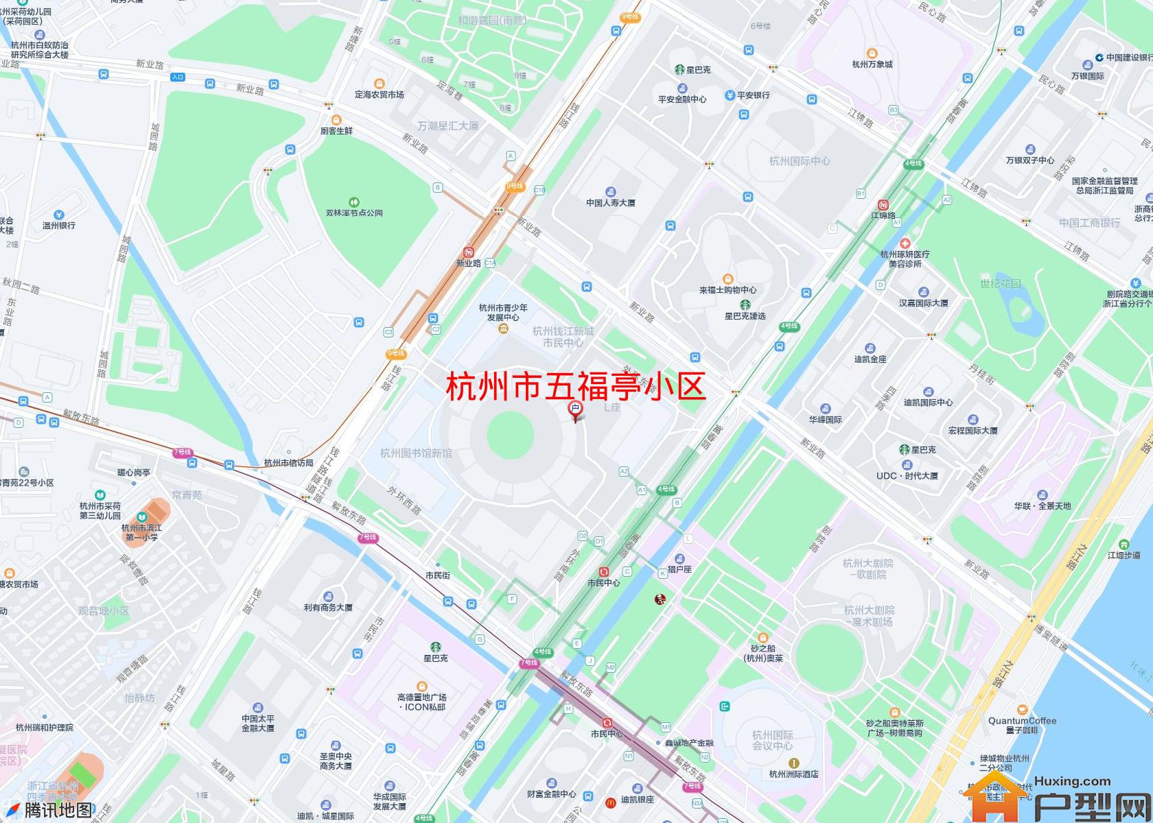 五福亭小区小区 - 户型网