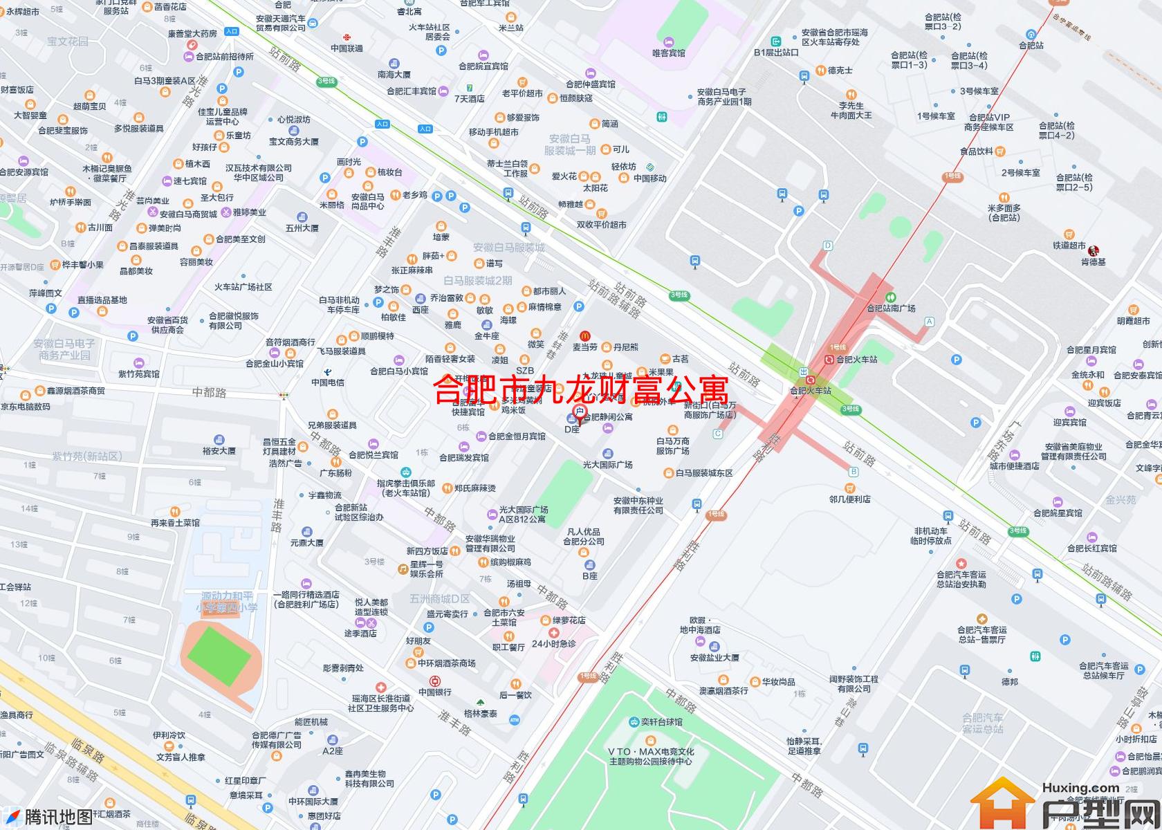 九龙财富公寓小区 - 户型网