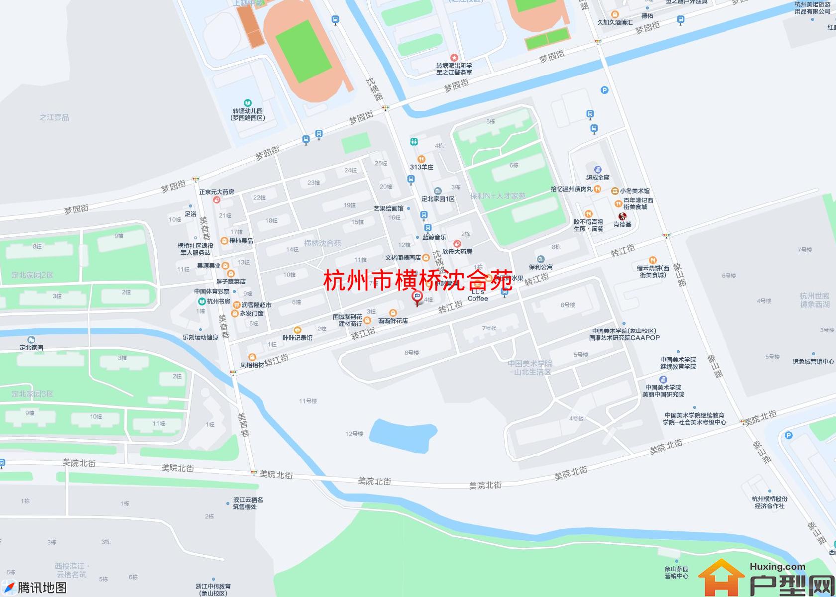 横桥沈合苑小区 - 户型网