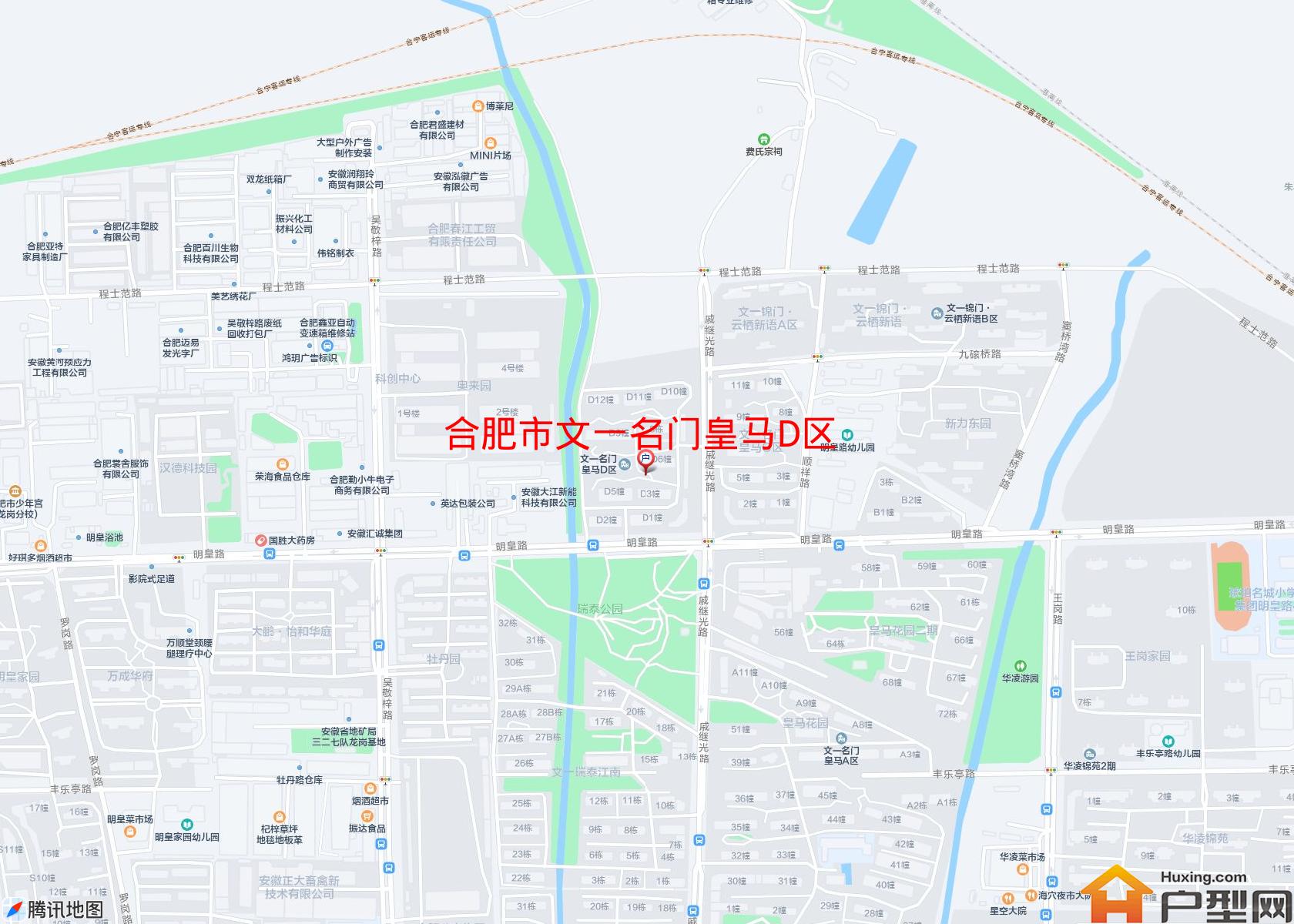 文一名门皇马D区小区 - 户型网