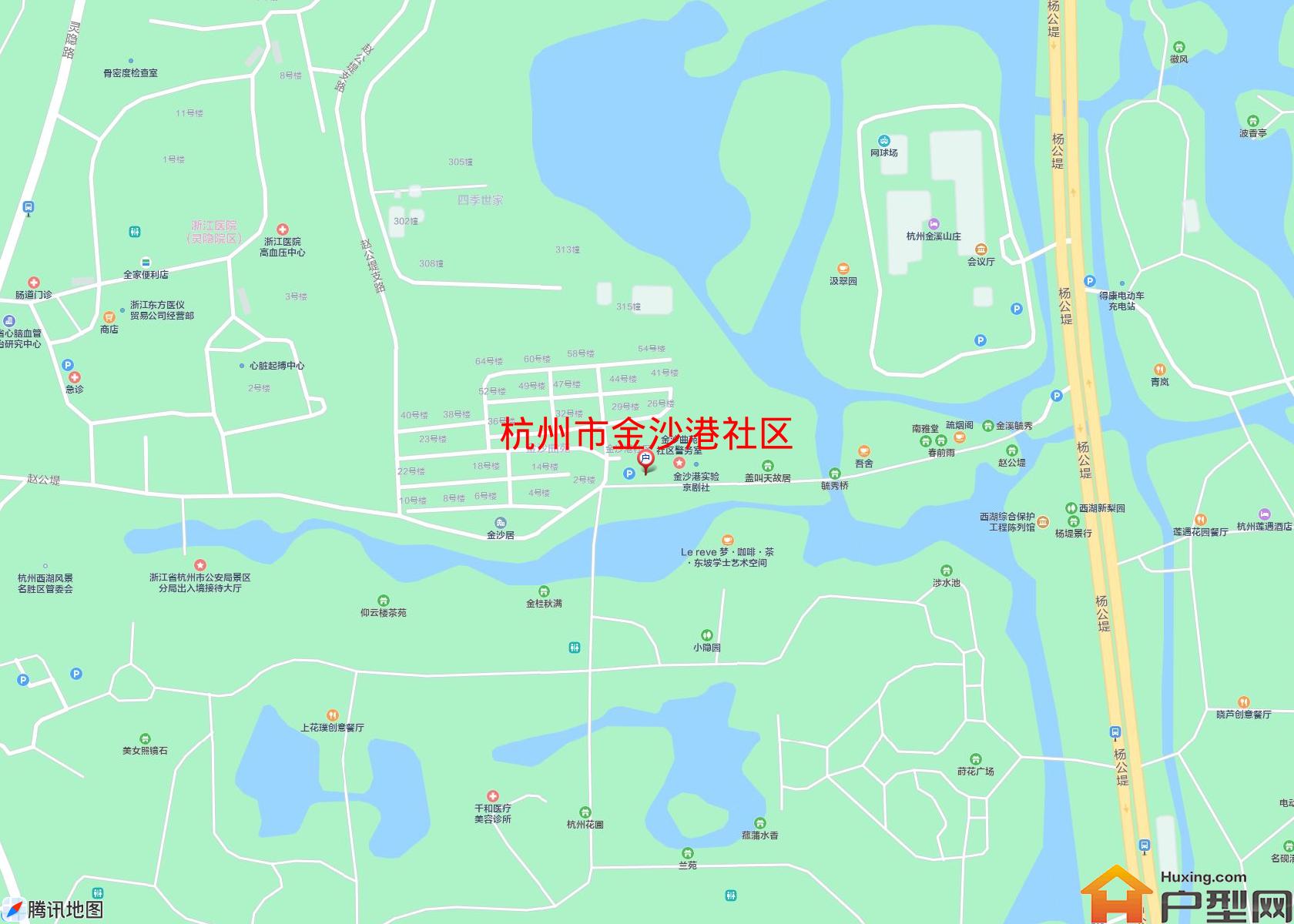 金沙港社区小区 - 户型网