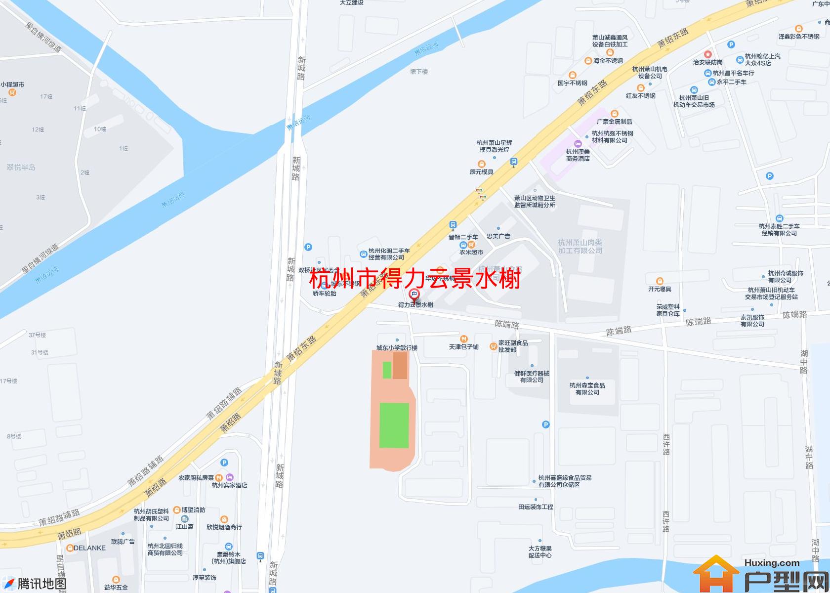 得力云景水榭小区 - 户型网