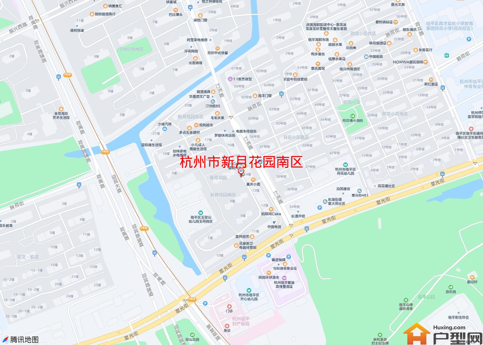 新月花园南区小区 - 户型网