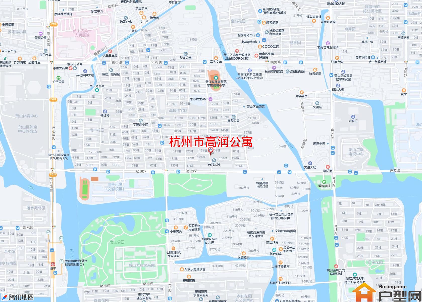 高润公寓小区 - 户型网