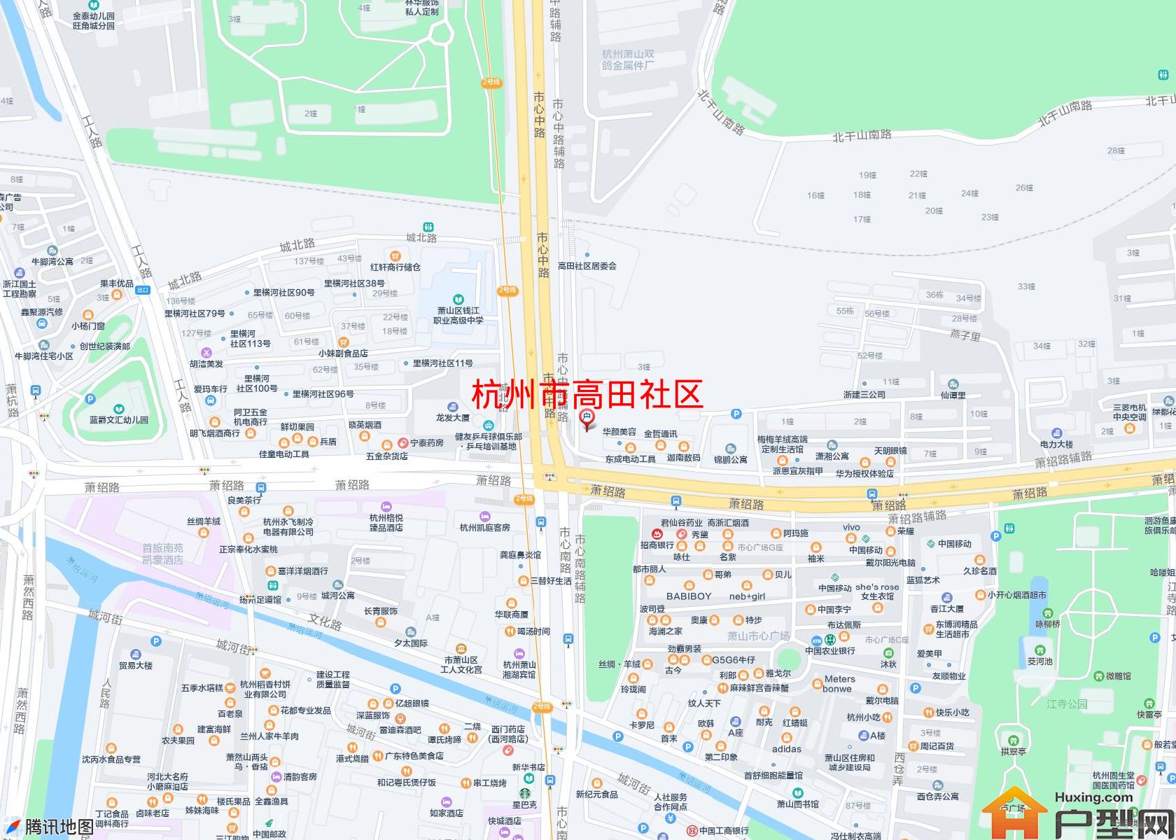 高田社区小区 - 户型网