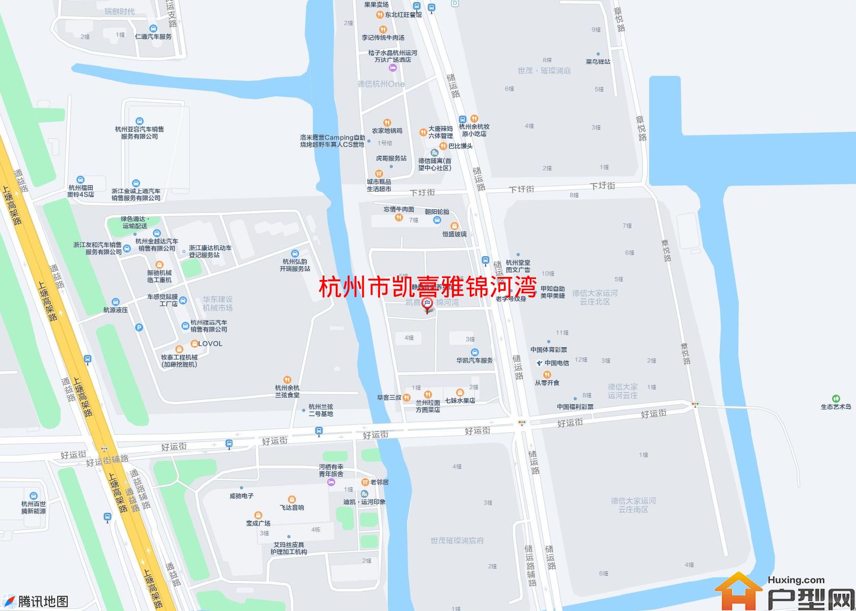 凯喜雅锦河湾小区 - 户型网