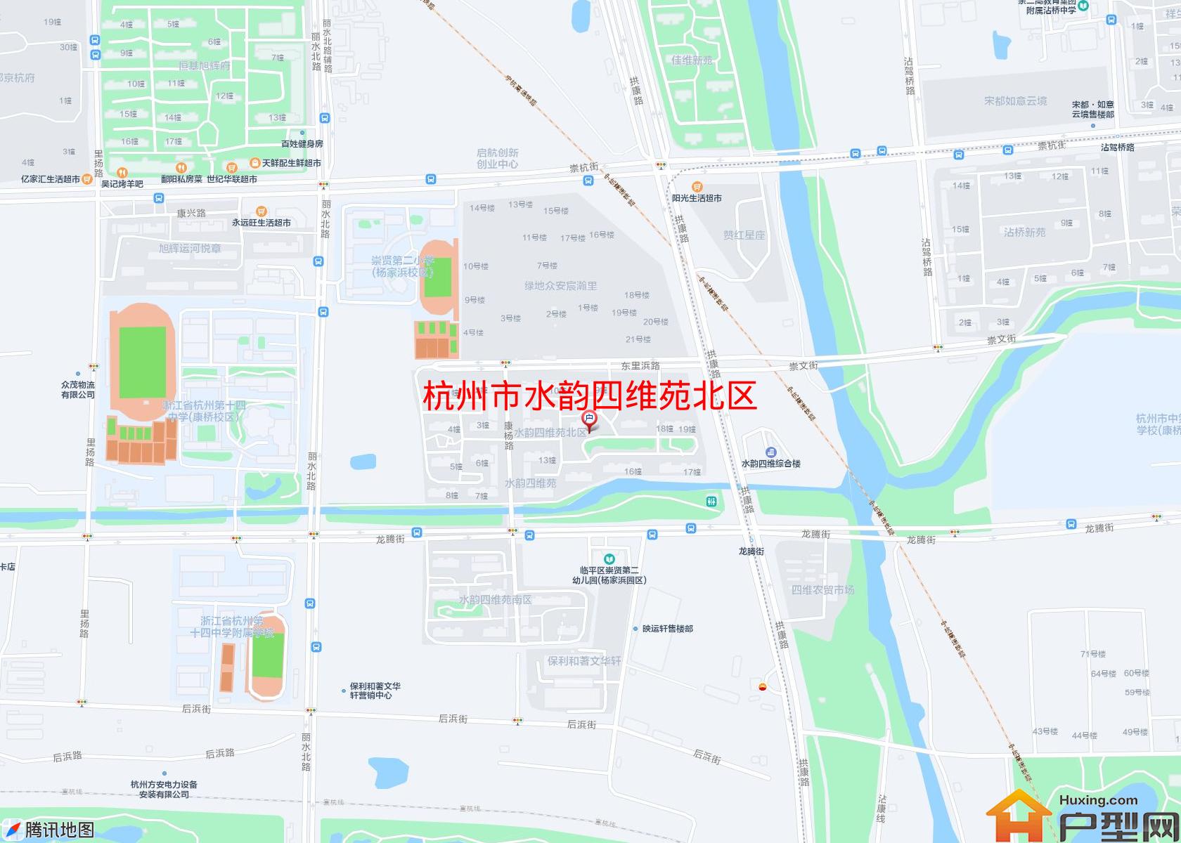 水韵四维苑北区小区 - 户型网