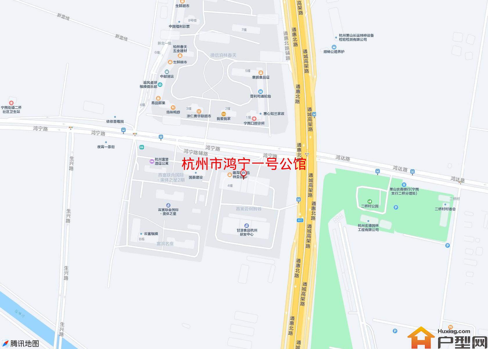 鸿宁一号公馆小区 - 户型网