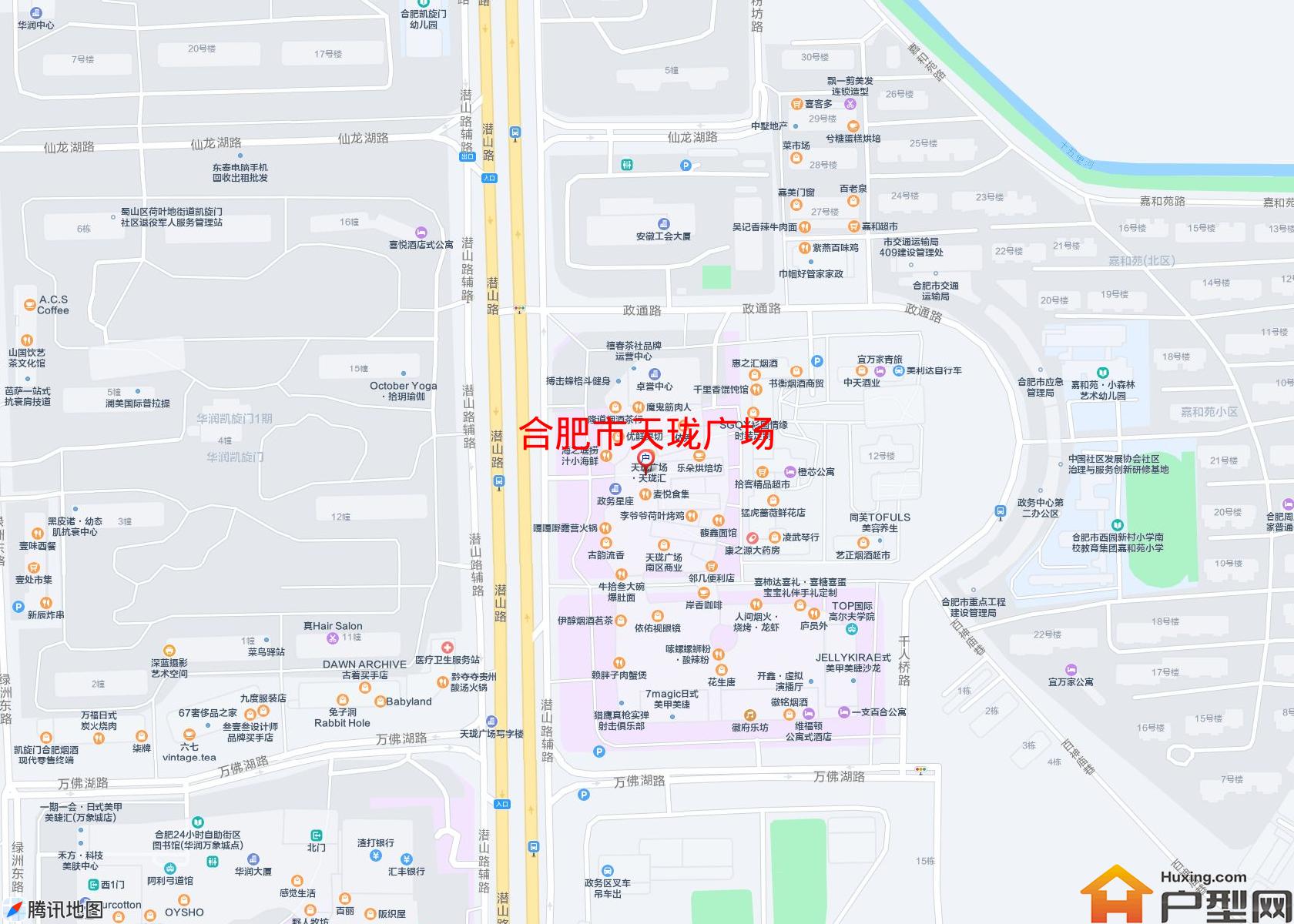 天珑广场小区 - 户型网