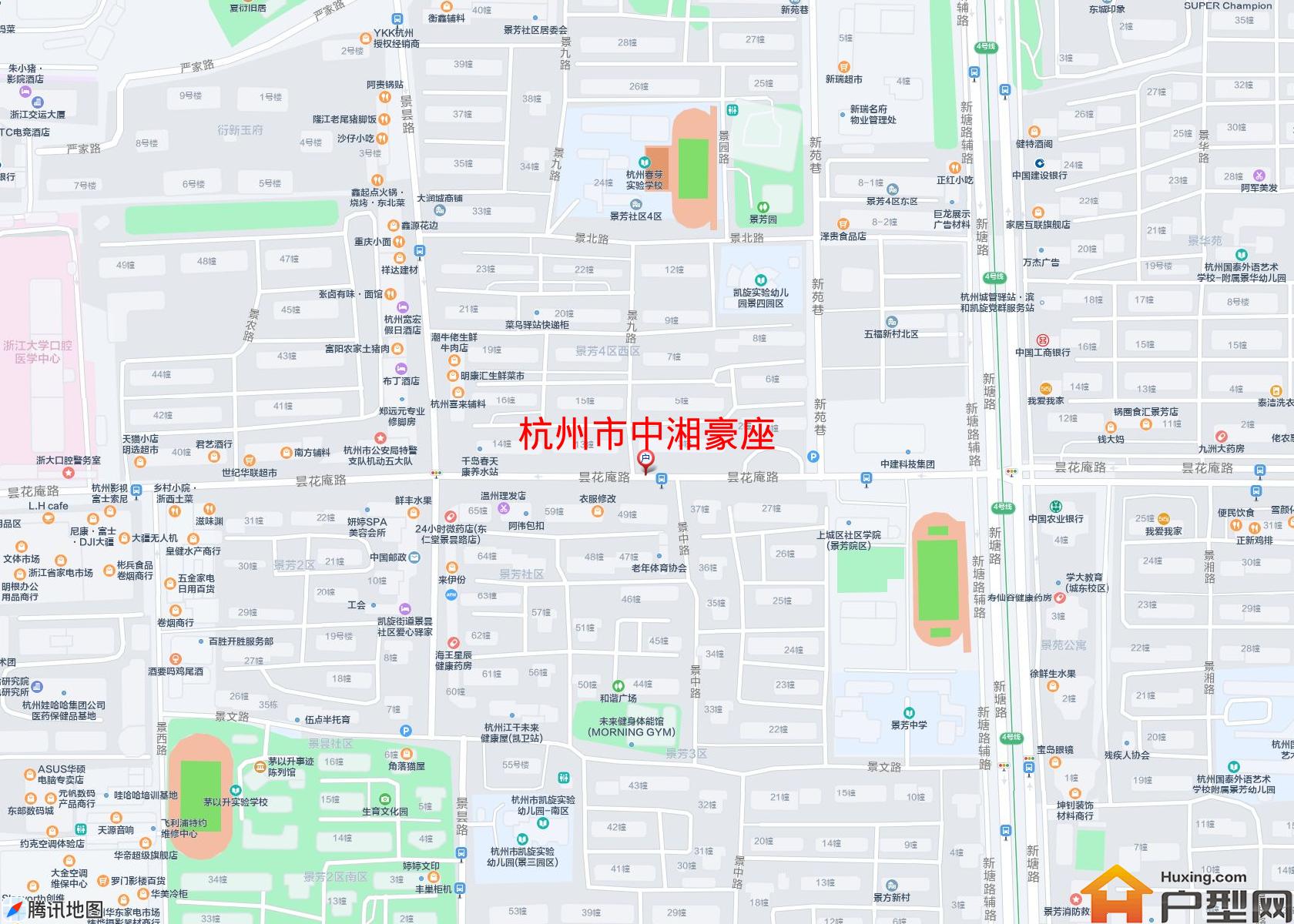 中湘豪座小区 - 户型网