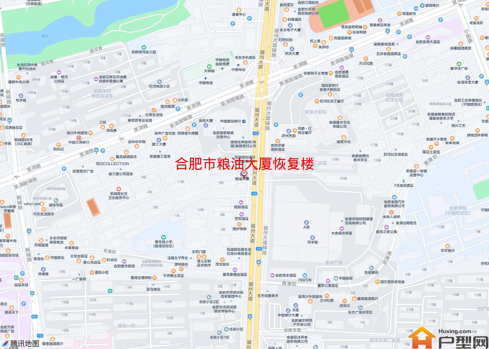 粮油大厦恢复楼小区 - 户型网