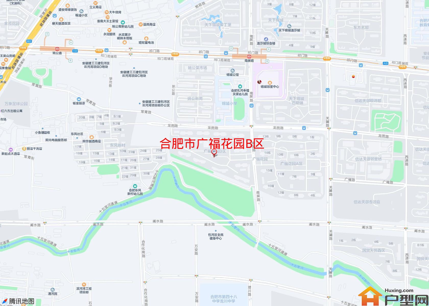 广福花园B区小区 - 户型网