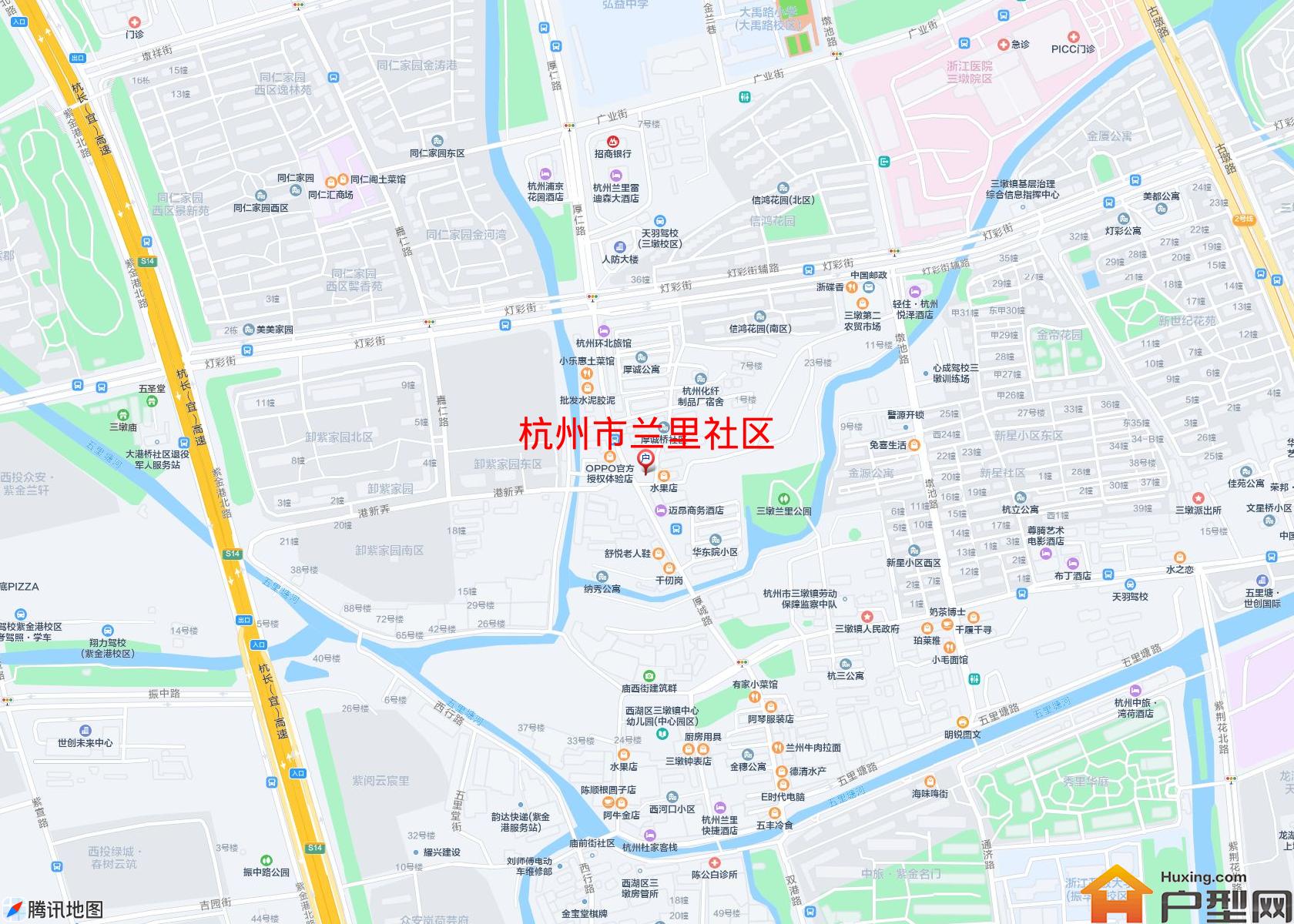 兰里社区小区 - 户型网