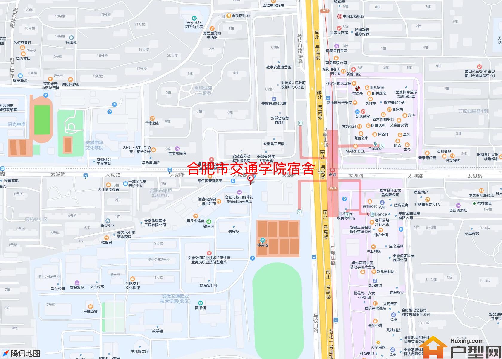 交通学院宿舍小区 - 户型网