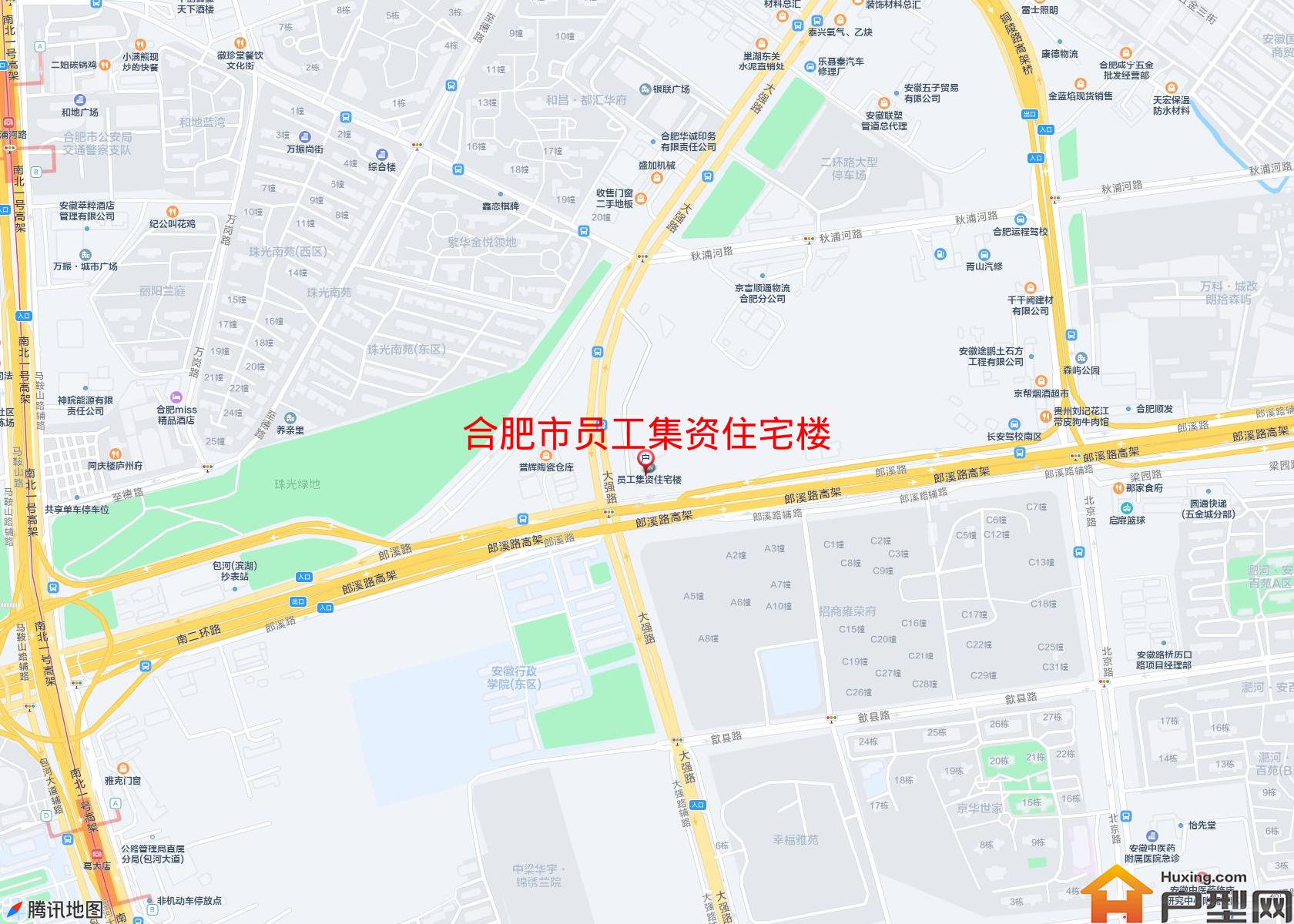 员工集资住宅楼小区 - 户型网