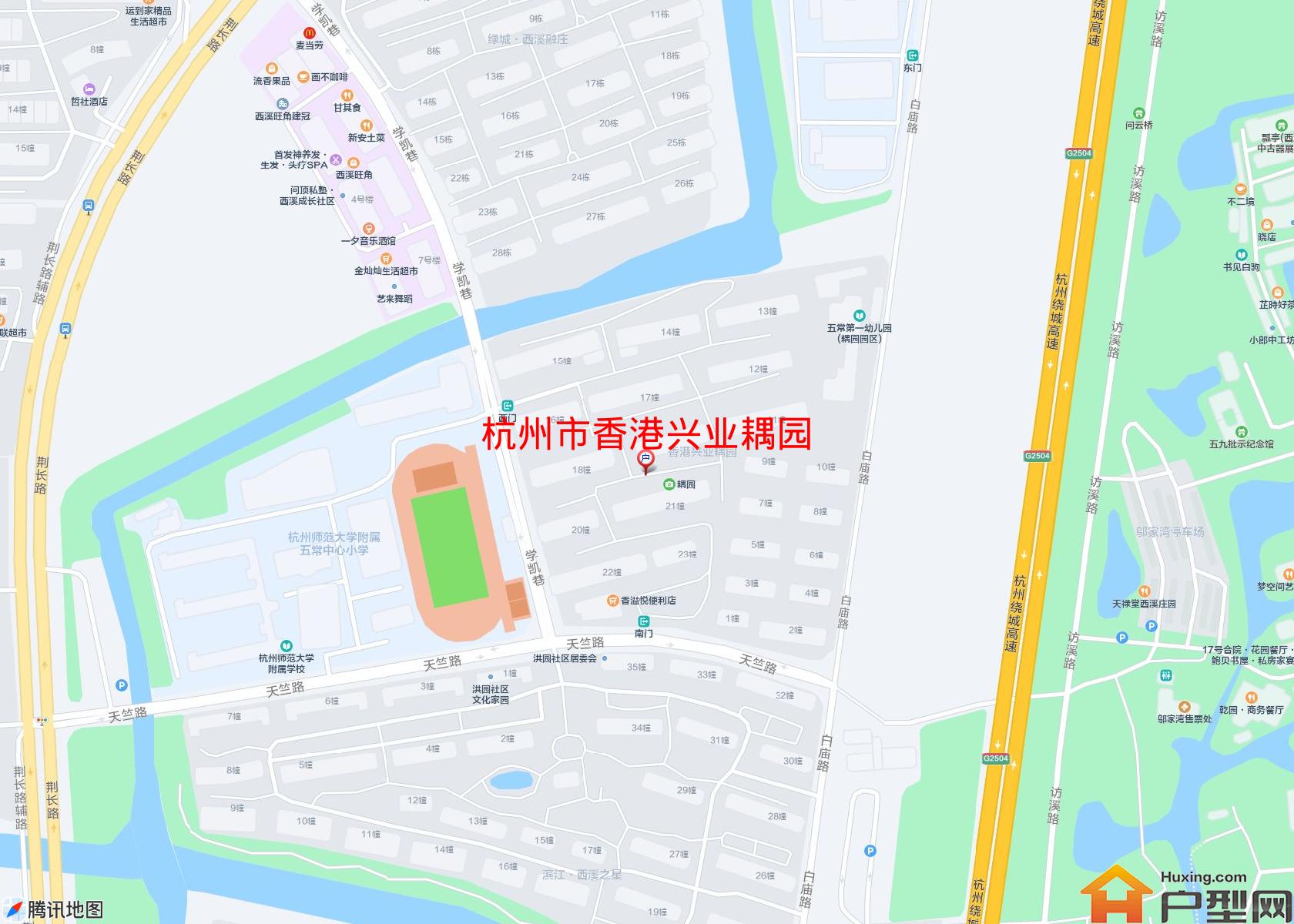 香港兴业耦园小区 - 户型网