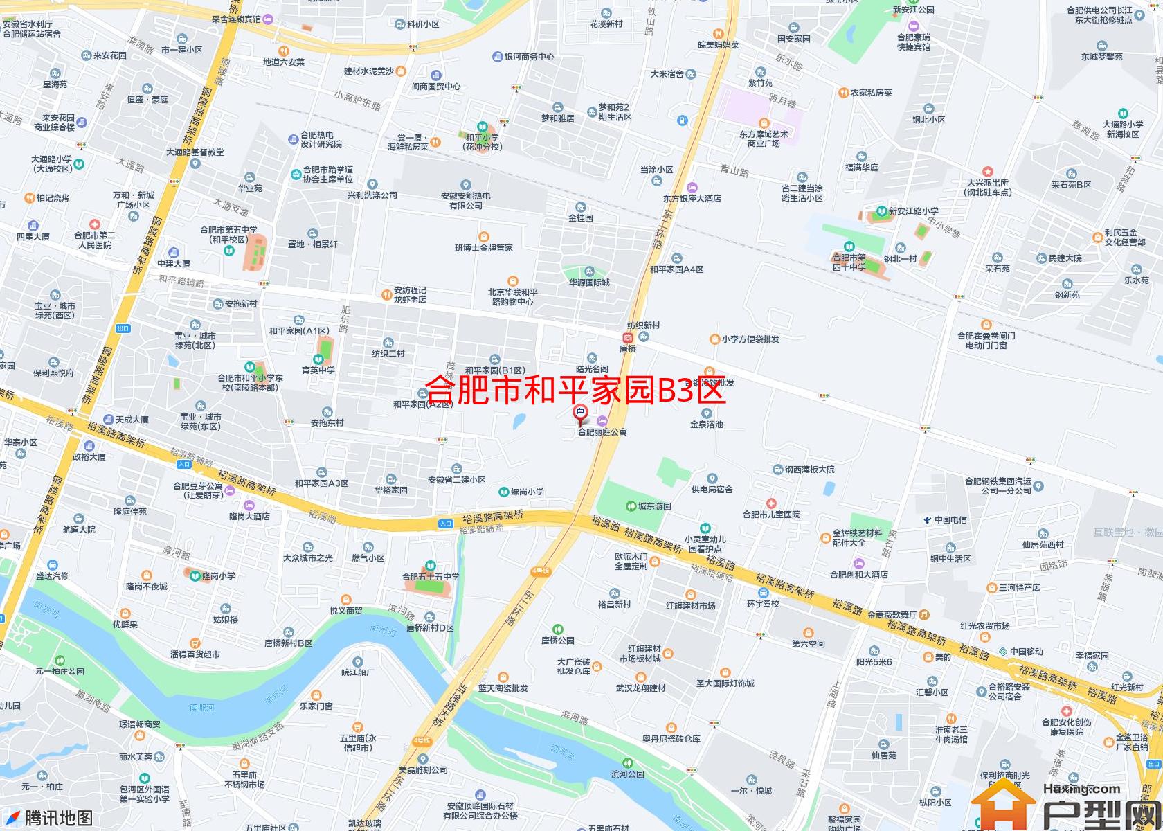 和平家园B3区小区 - 户型网