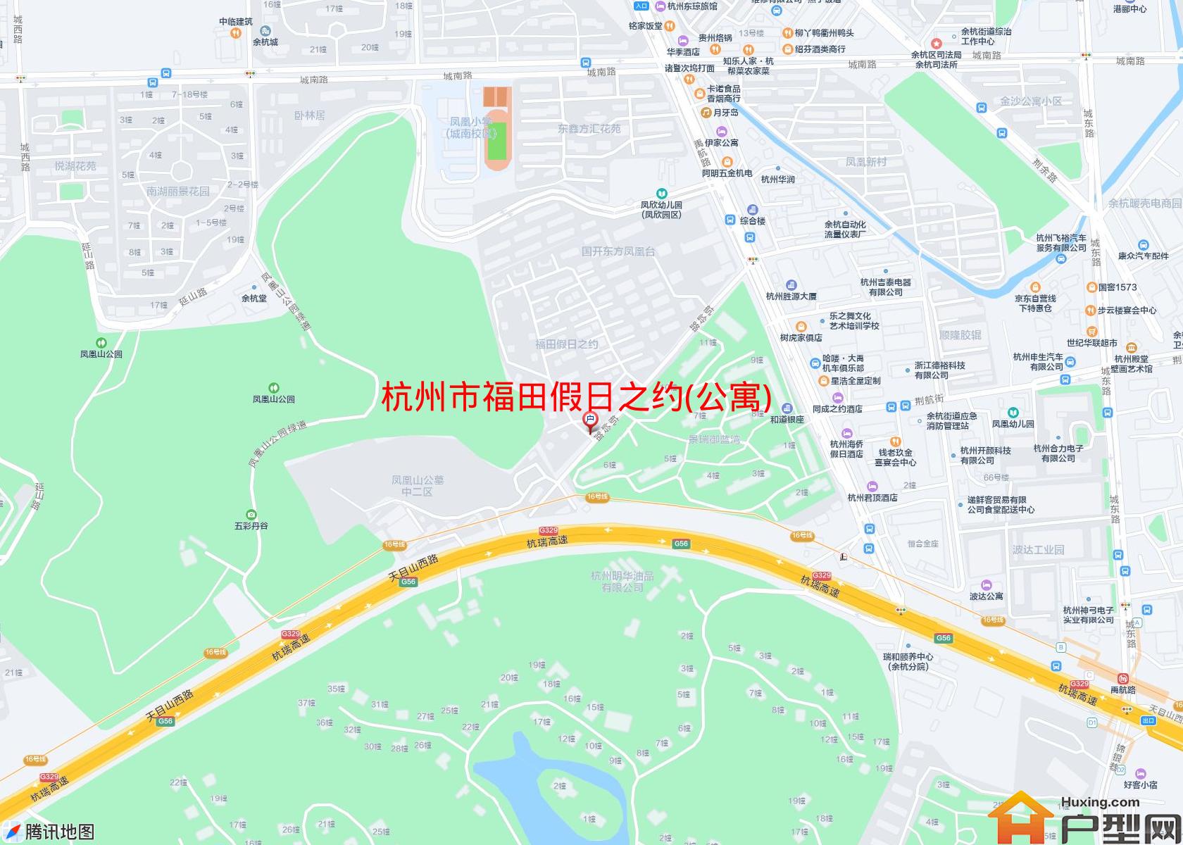 福田假日之约(公寓)小区 - 户型网
