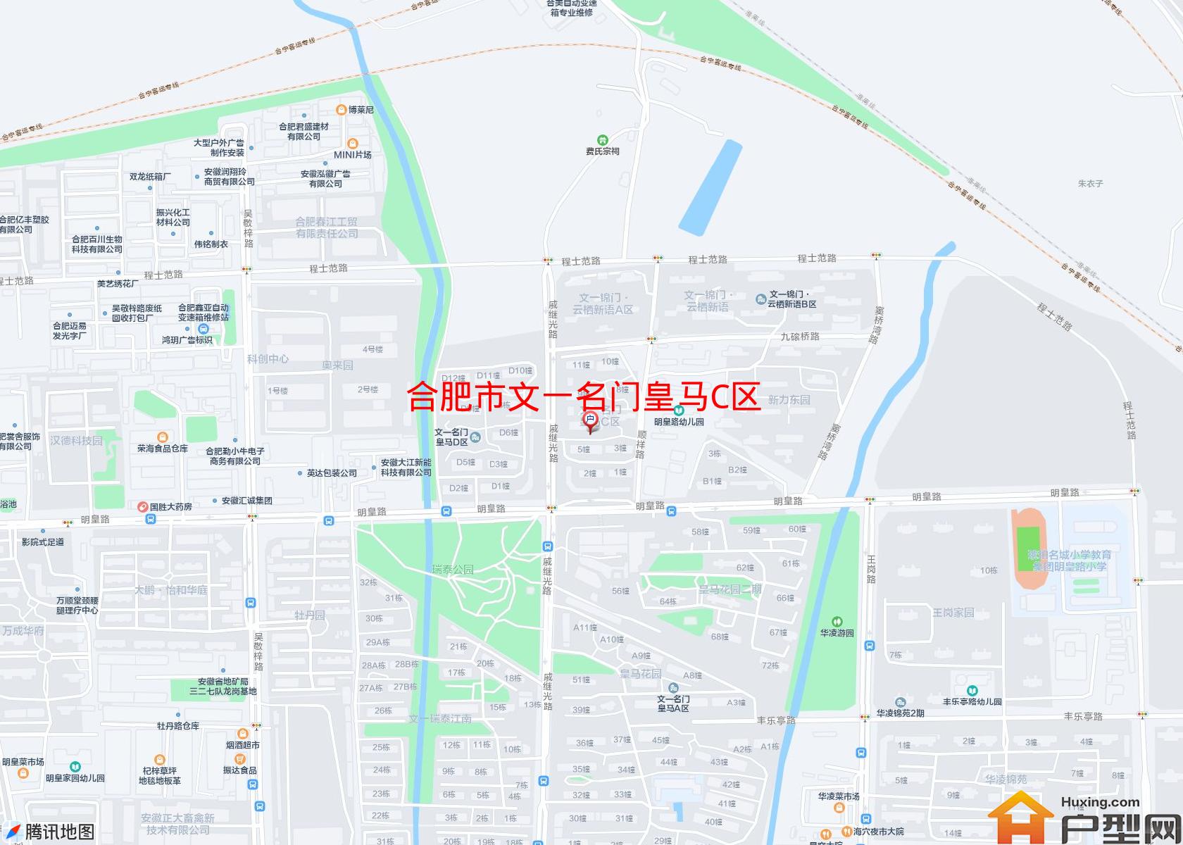 文一名门皇马C区小区 - 户型网