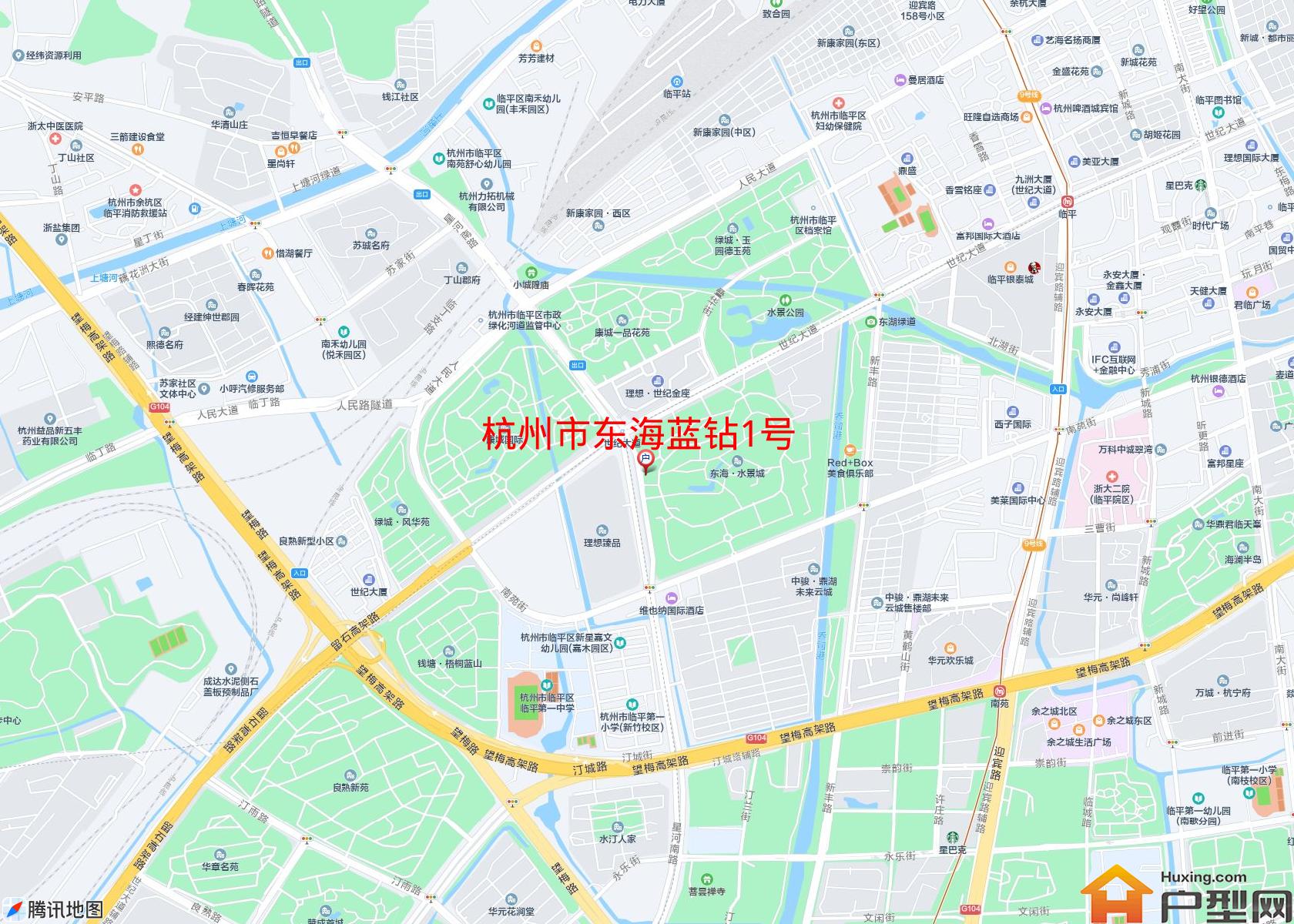 东海蓝钻1号小区 - 户型网