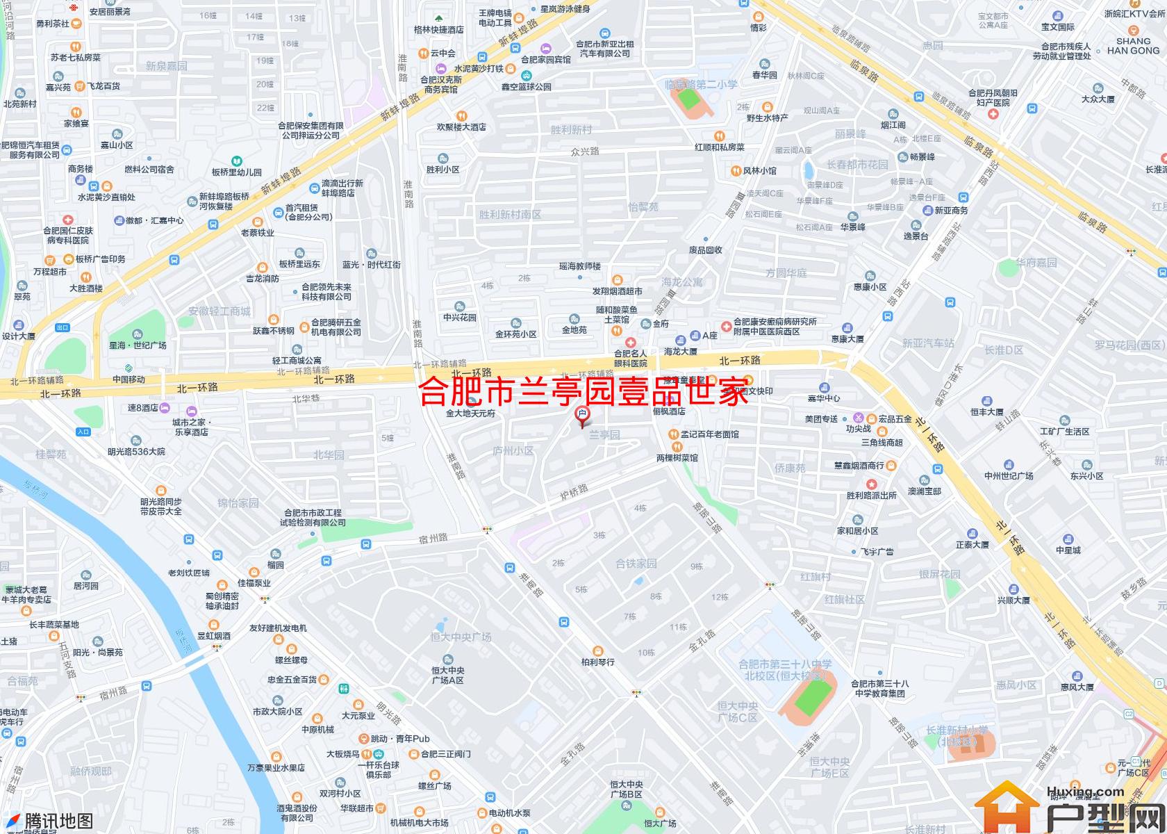 兰亭园壹品世家小区 - 户型网