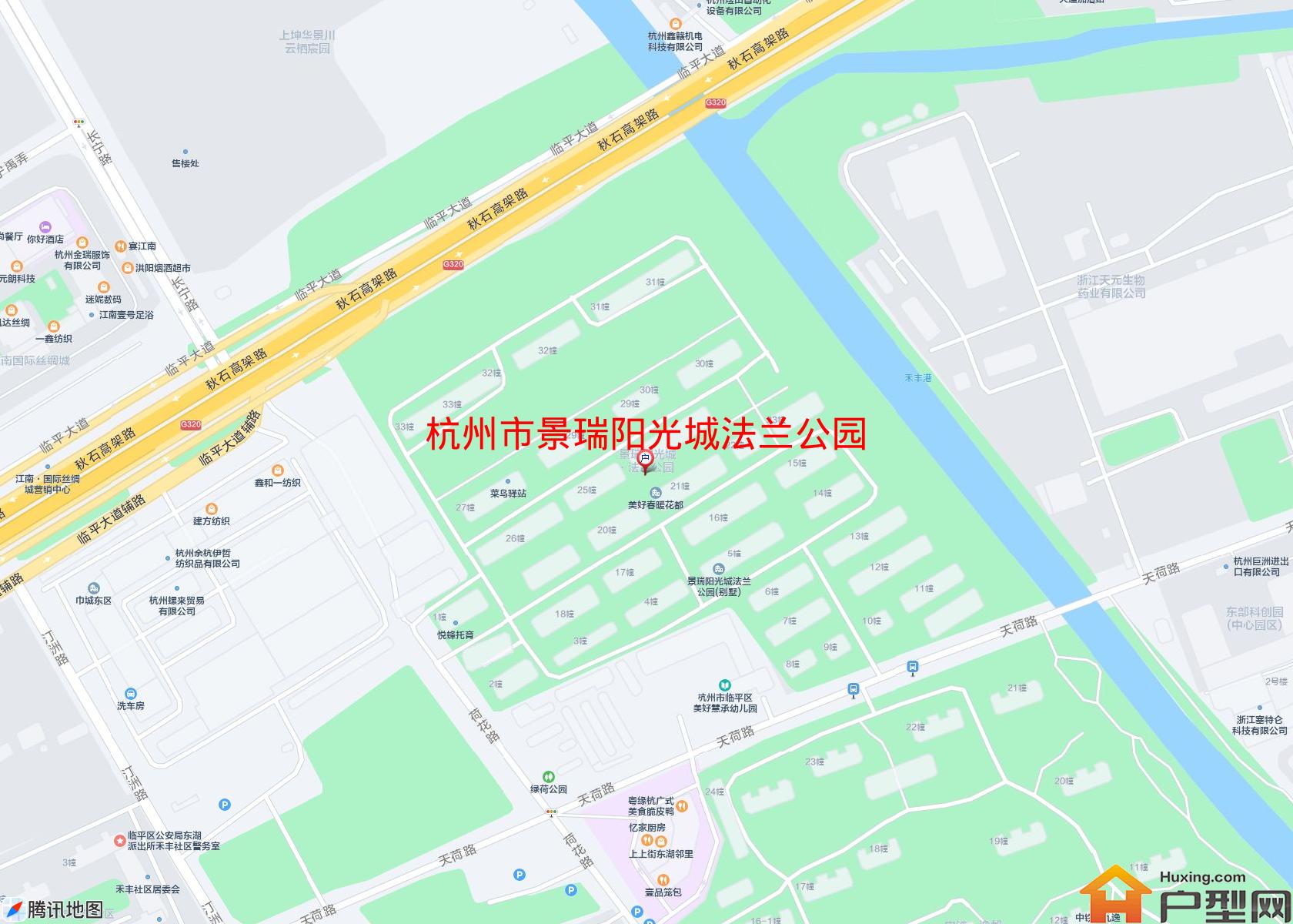 景瑞阳光城法兰公园小区 - 户型网
