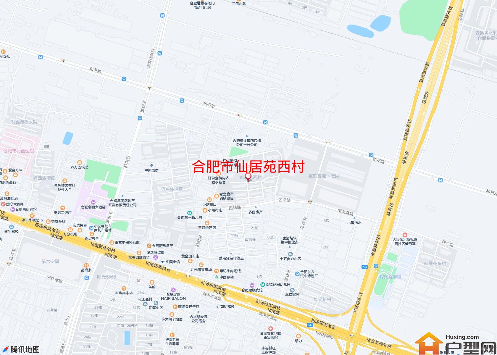 仙居苑西村小区 - 户型网