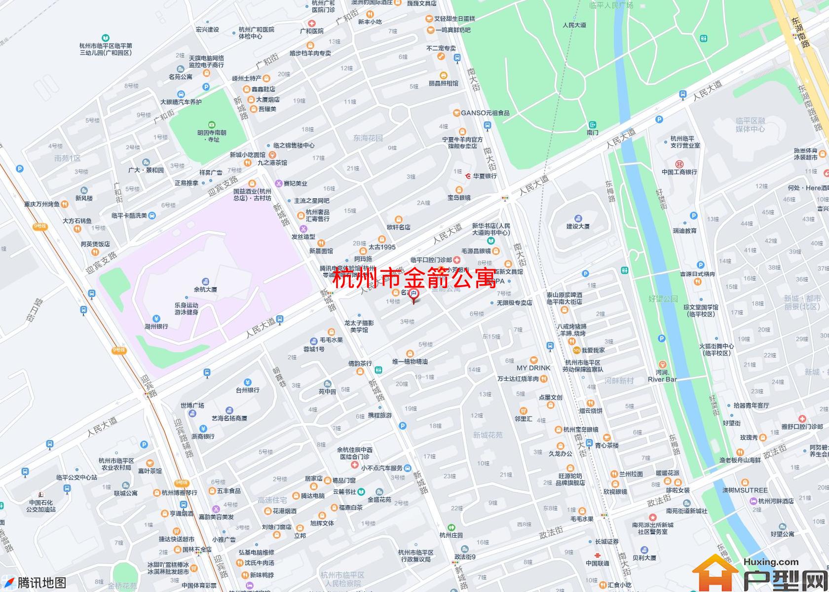 金箭公寓小区 - 户型网