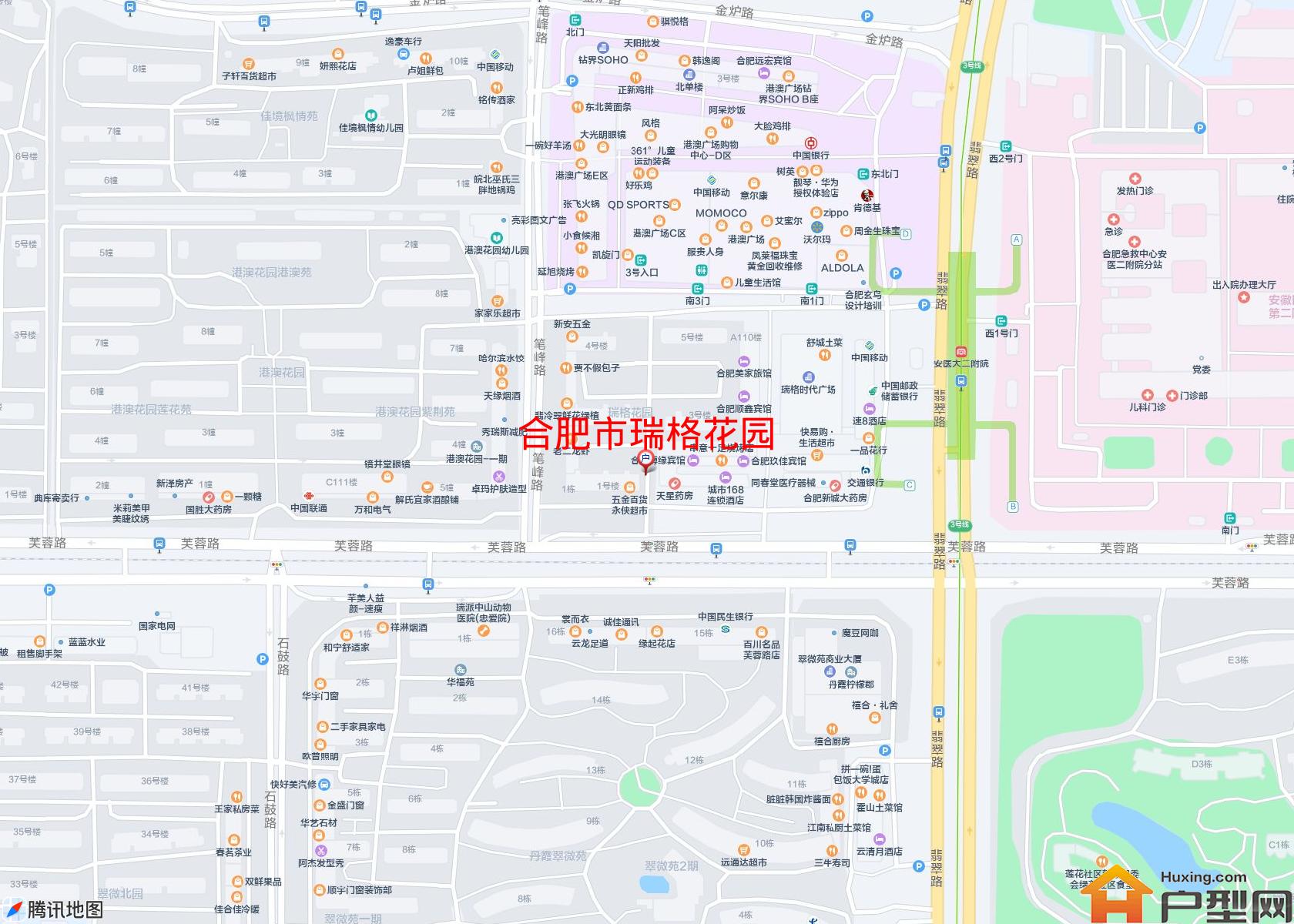 瑞格花园小区 - 户型网 瑞格花园小区 - 户型网