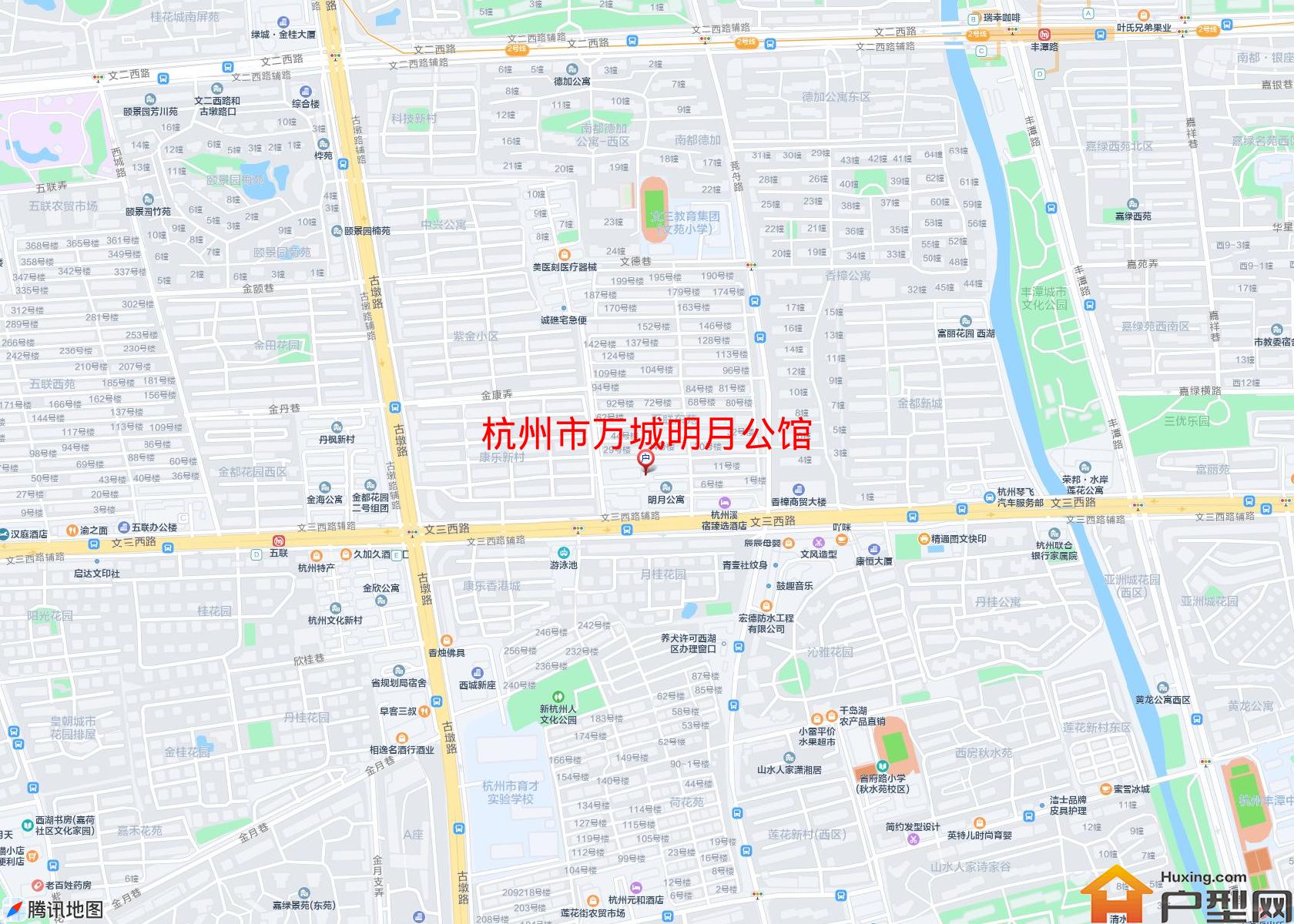 万城明月公馆小区 - 户型网
