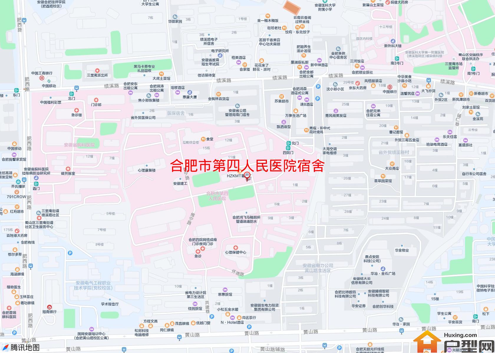 第四人民医院宿舍小区 - 户型网