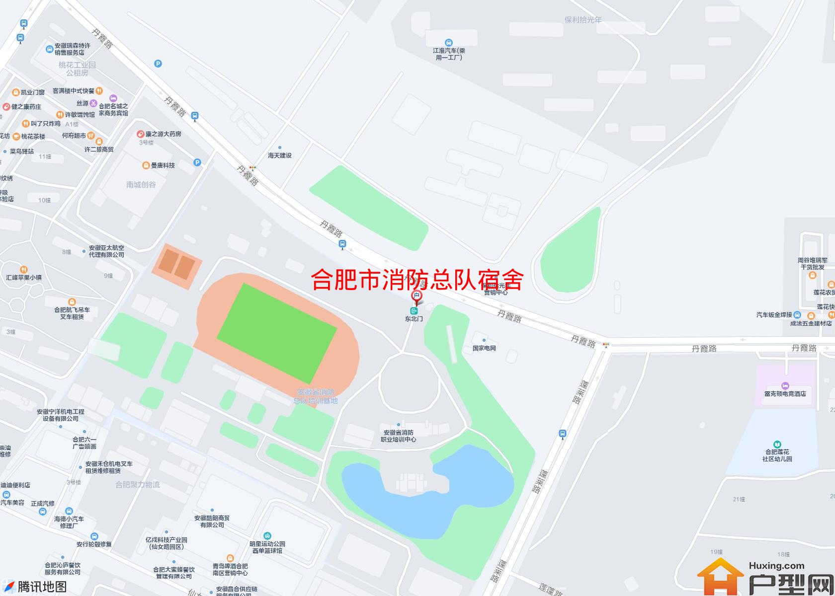 消防总队宿舍小区 - 户型网