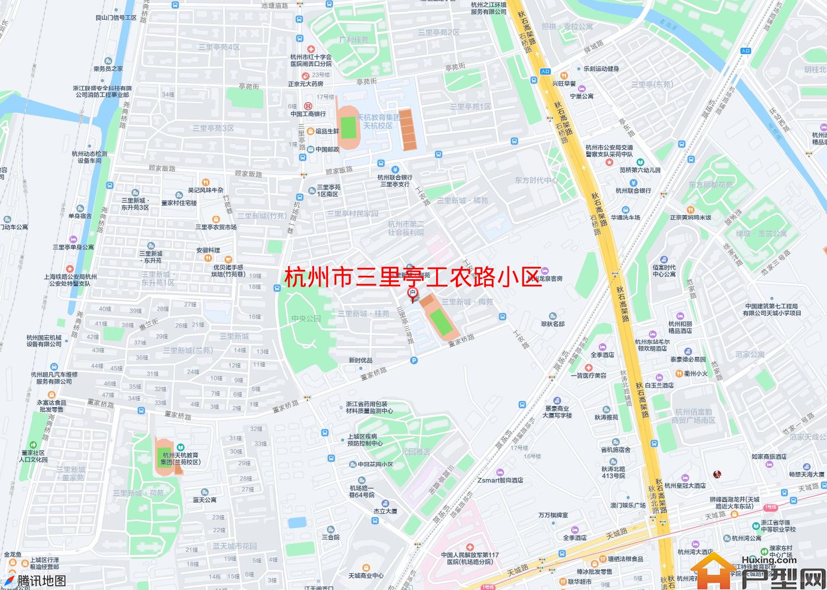 三里亭工农路小区小区 - 户型网