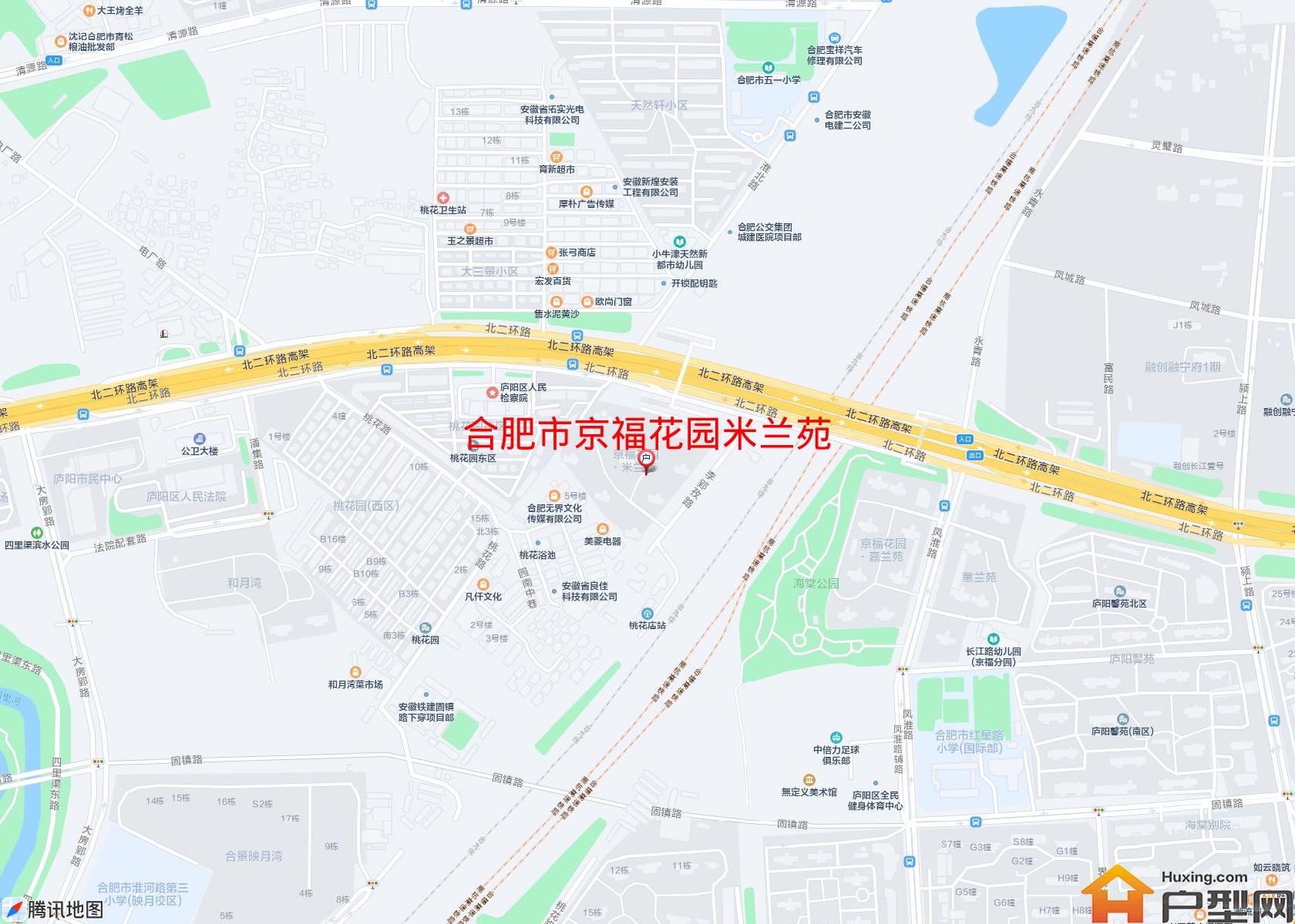 京福花园米兰苑小区 - 户型网