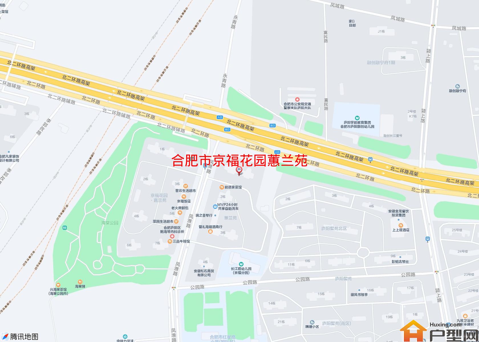 京福花园蕙兰苑小区 - 户型网