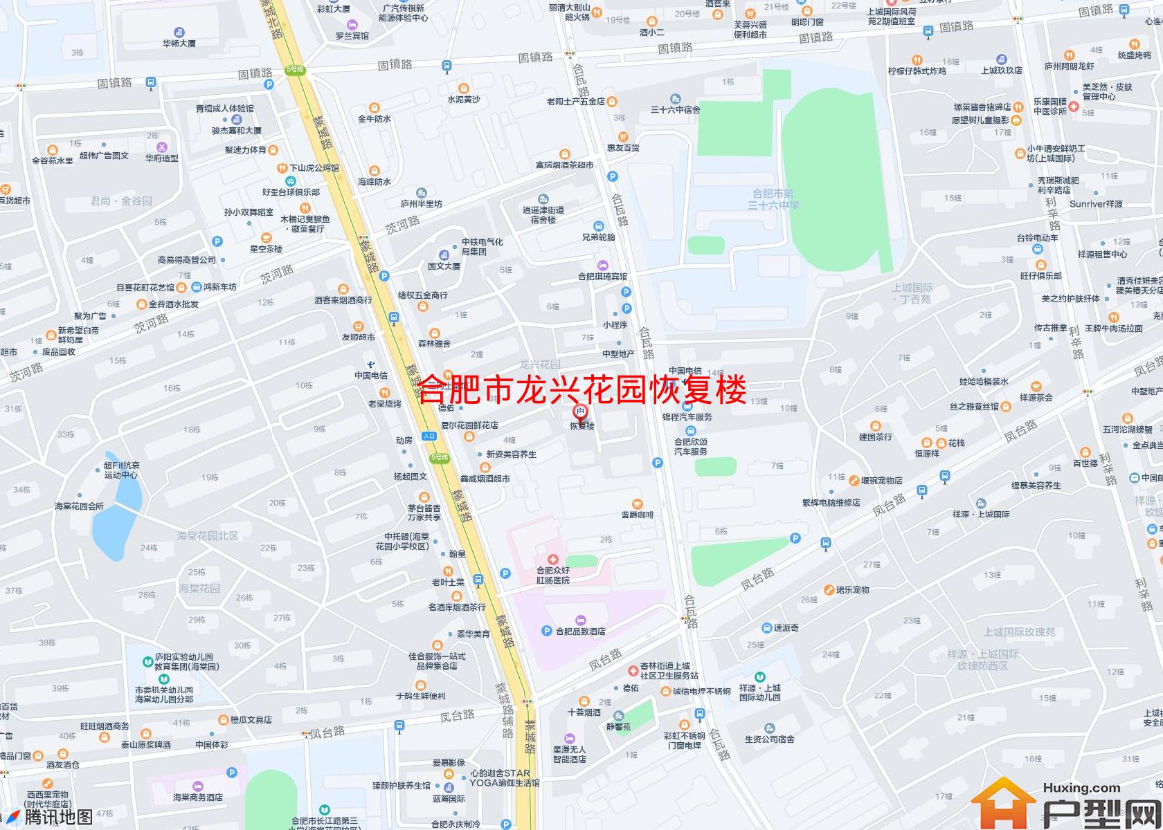 龙兴花园恢复楼小区 - 户型网