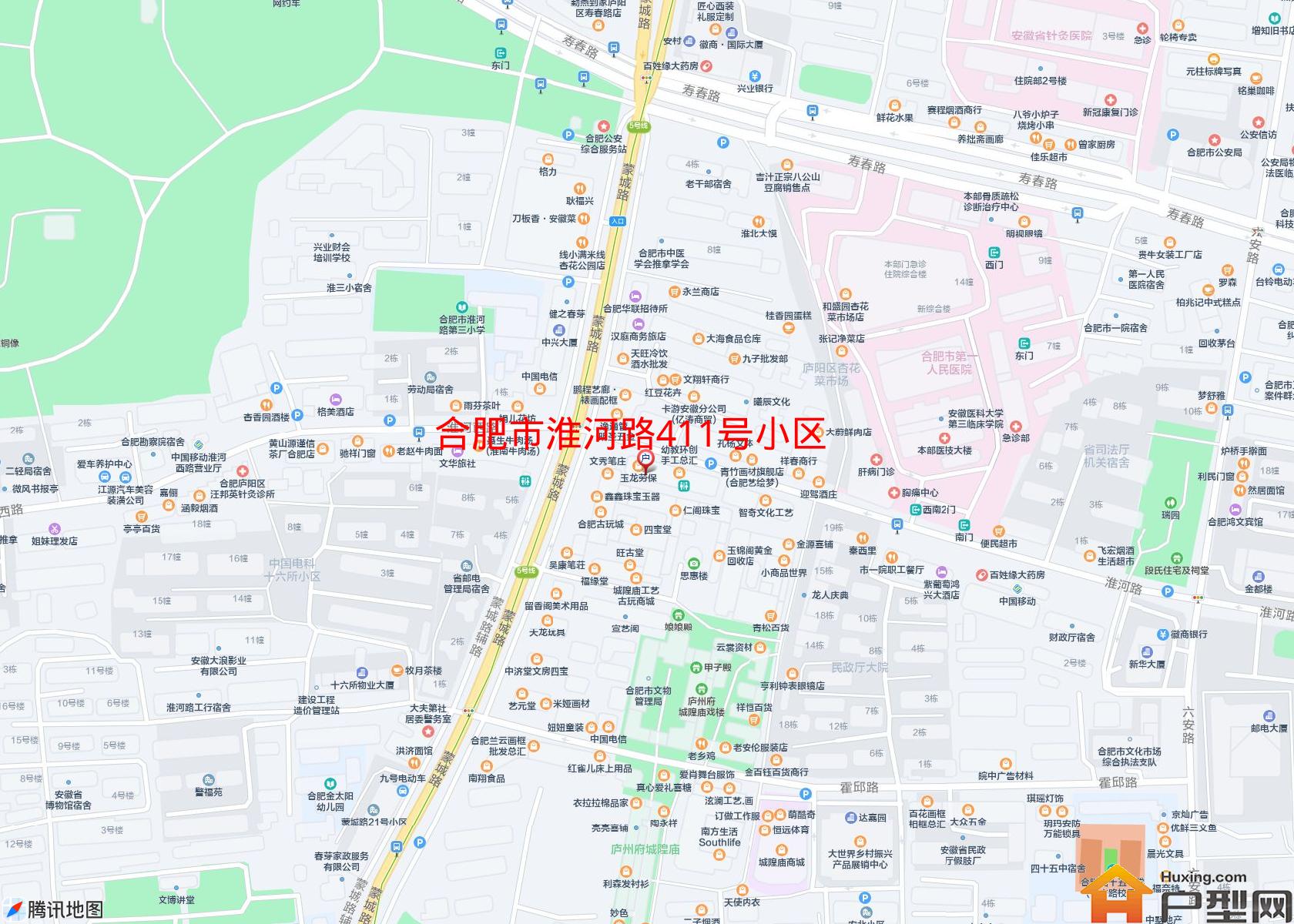 淮河路411号小区小区 - 户型网